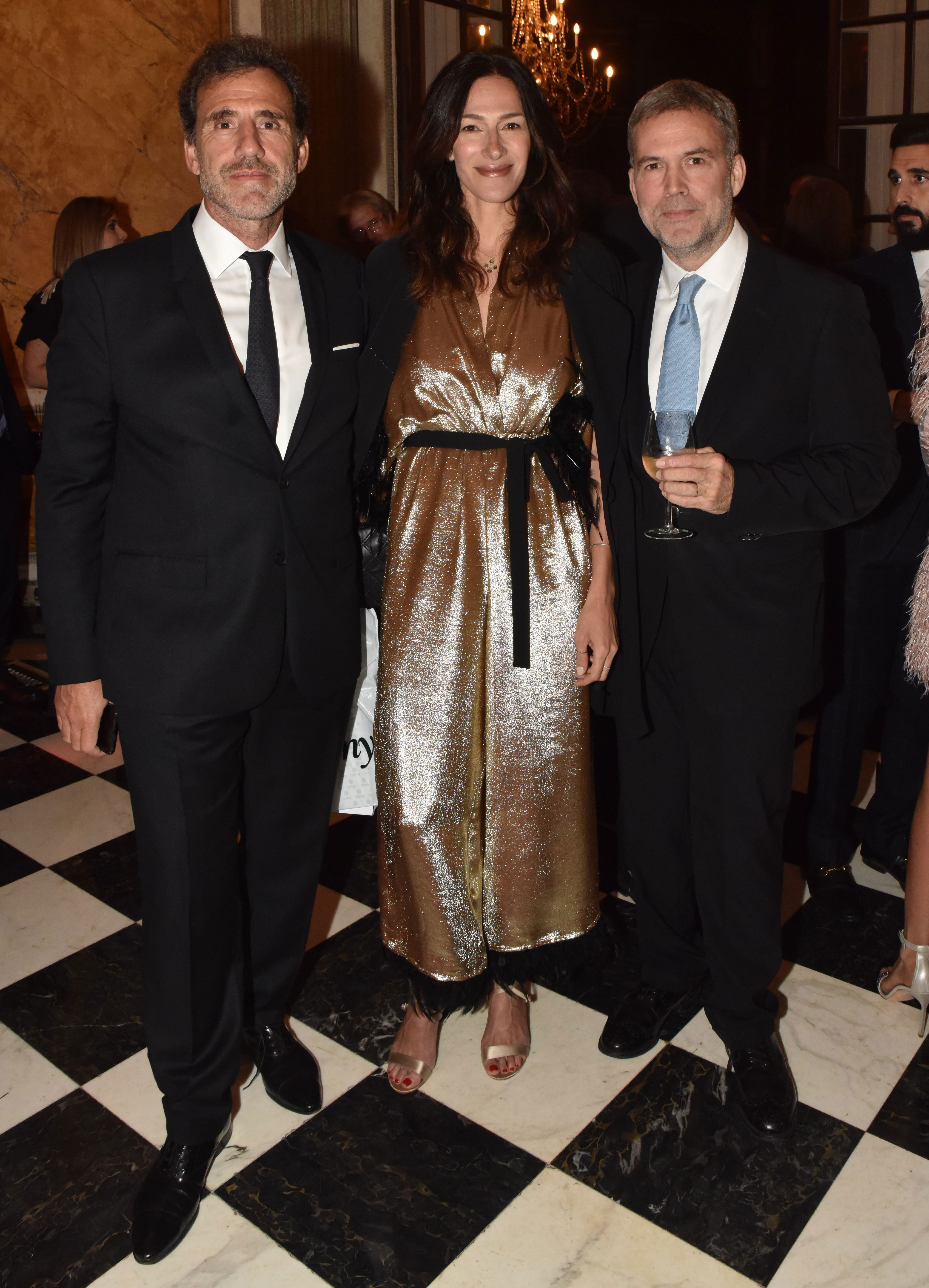 Horacio Pueyrredon, Dolores Trull y Augusto Rodríguez Larreta
