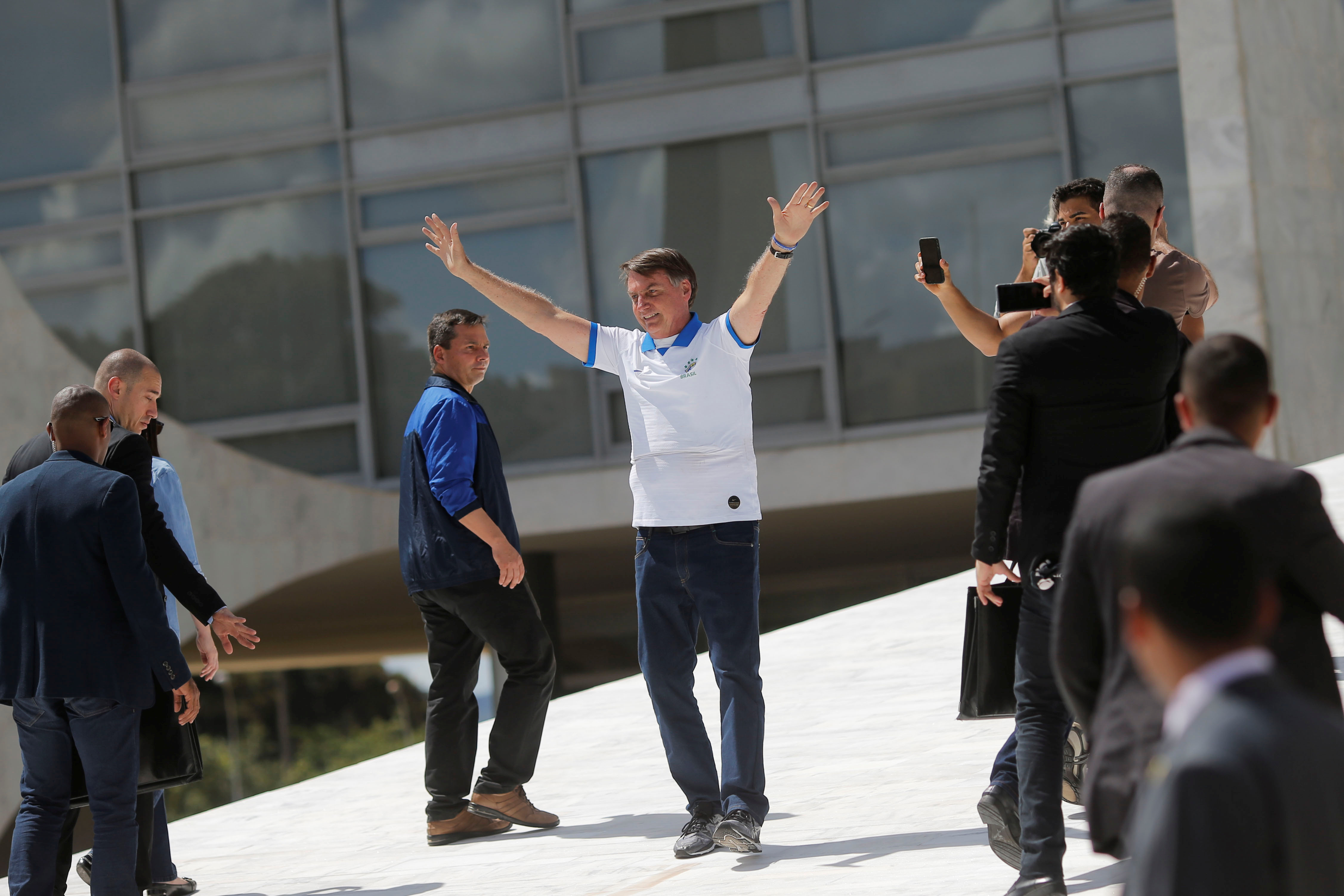 El presidente de Brasil Jair Bolsonaro se ha realizado dos pruebas del Covid 19