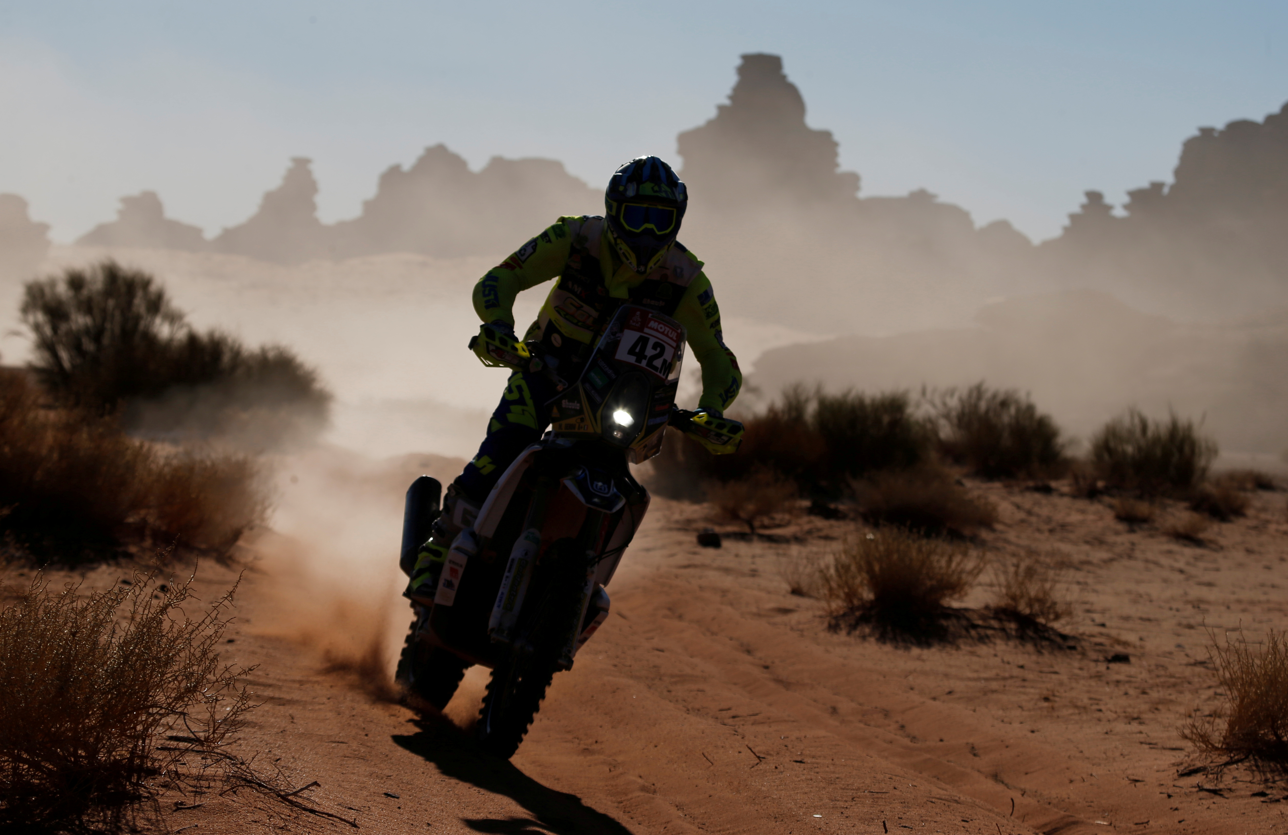 El miércoles, el Dakar deja Neom, en el noroeste del país, para alcanzar Al Ula