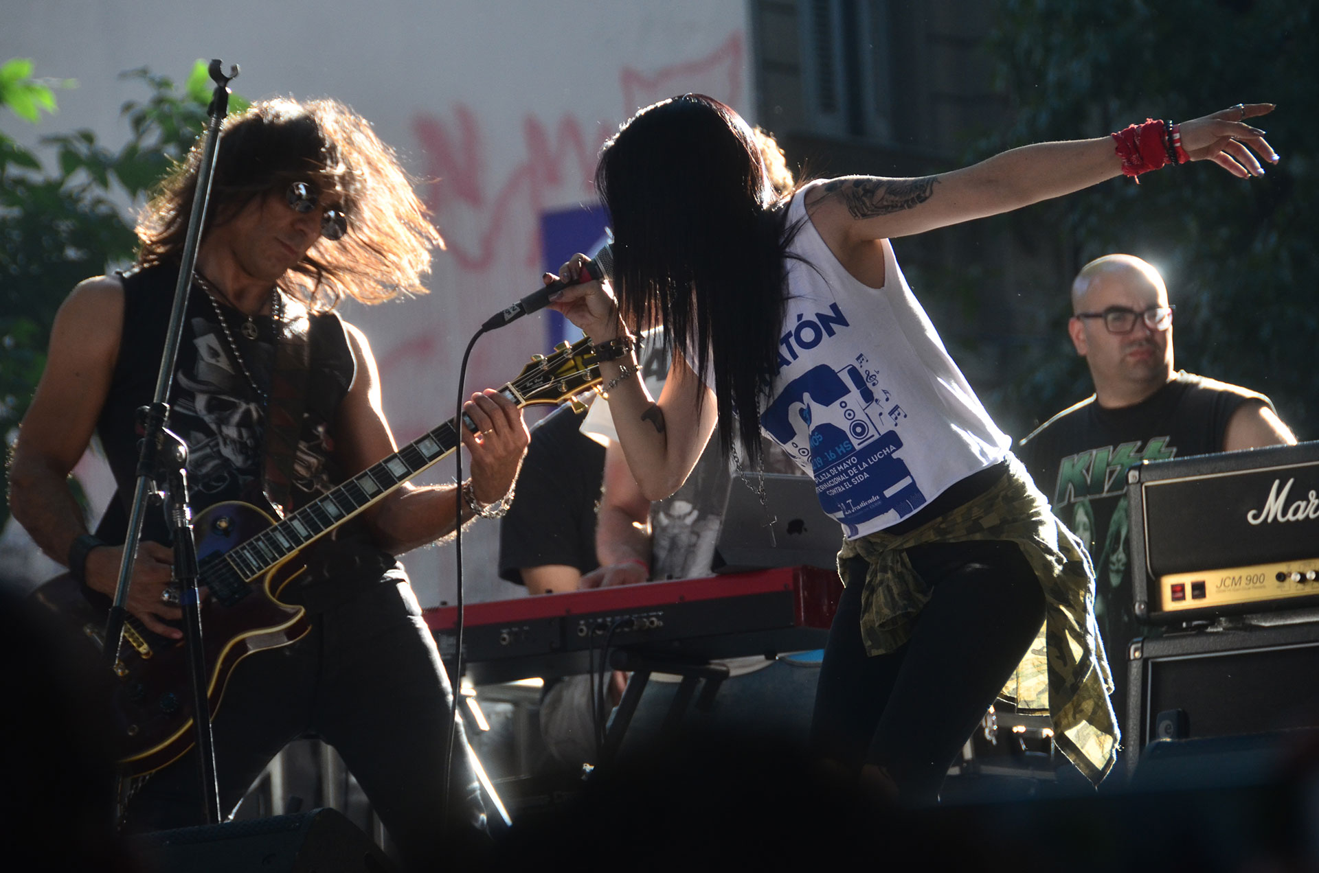 Desde el punto de encuentro a las 16 hs en Plaza de Mayo (Av. De Mayo y Bolívar) hasta Callao y Av. Córdoba, por el escenario móvil pasaron más de una docena de bandas que llevaron todo el rock por las calles del centro de Buenos Aires, a modo de despedida de la ciudad que fue sede a través de todos los años de este gran evento cultural de concientización