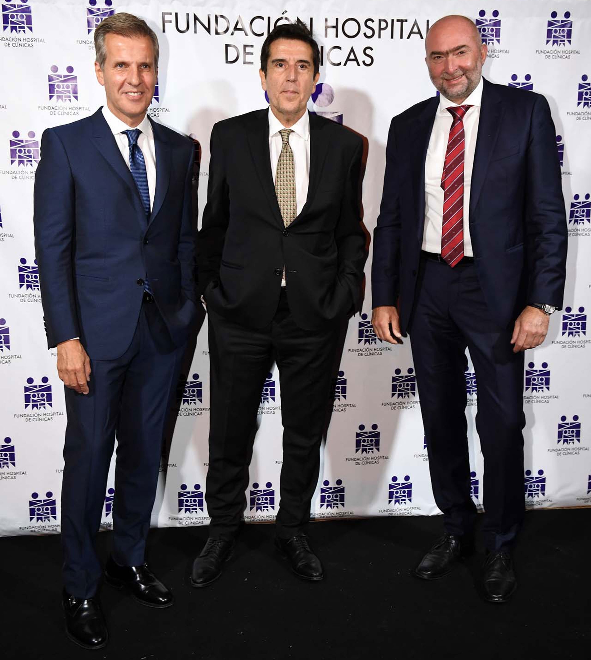 El ex presidente del Banco Central, Martín Redrado; el ex presidente del Banco Nación, Carlos Melconian, y Gustavo Cinosi