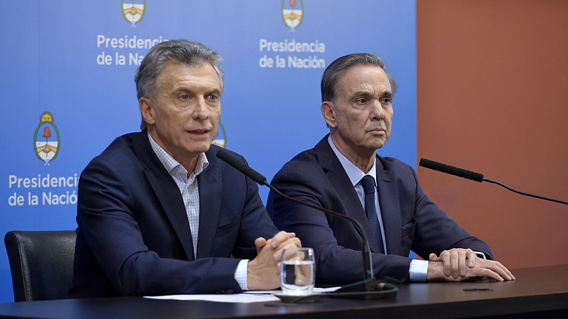 Mauricio Macri y Miguel Angel Pichetto