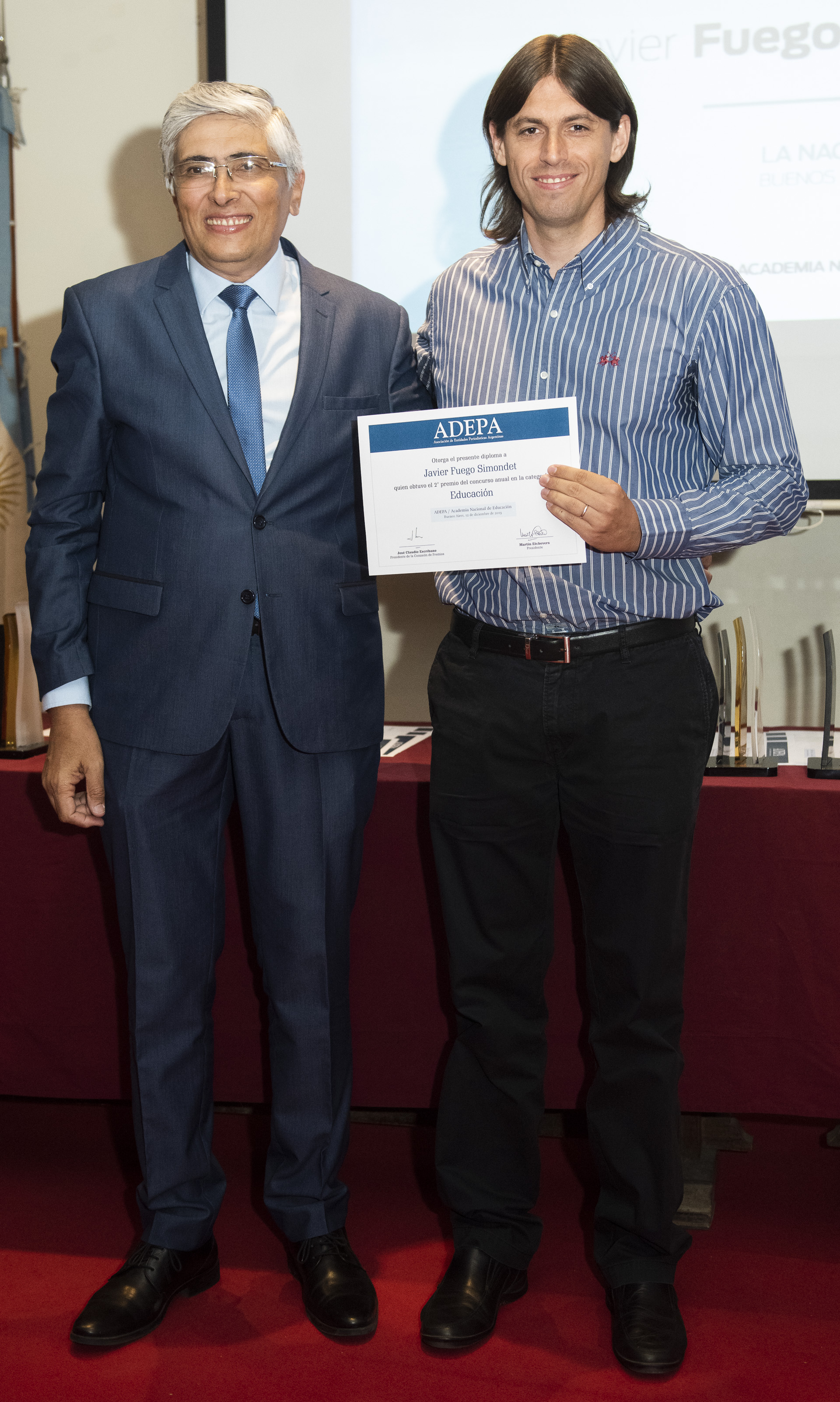 En la Categoría Educación, el 2º Premio fue para Javier Fuego Simondet de La Nación, Buenos Aires