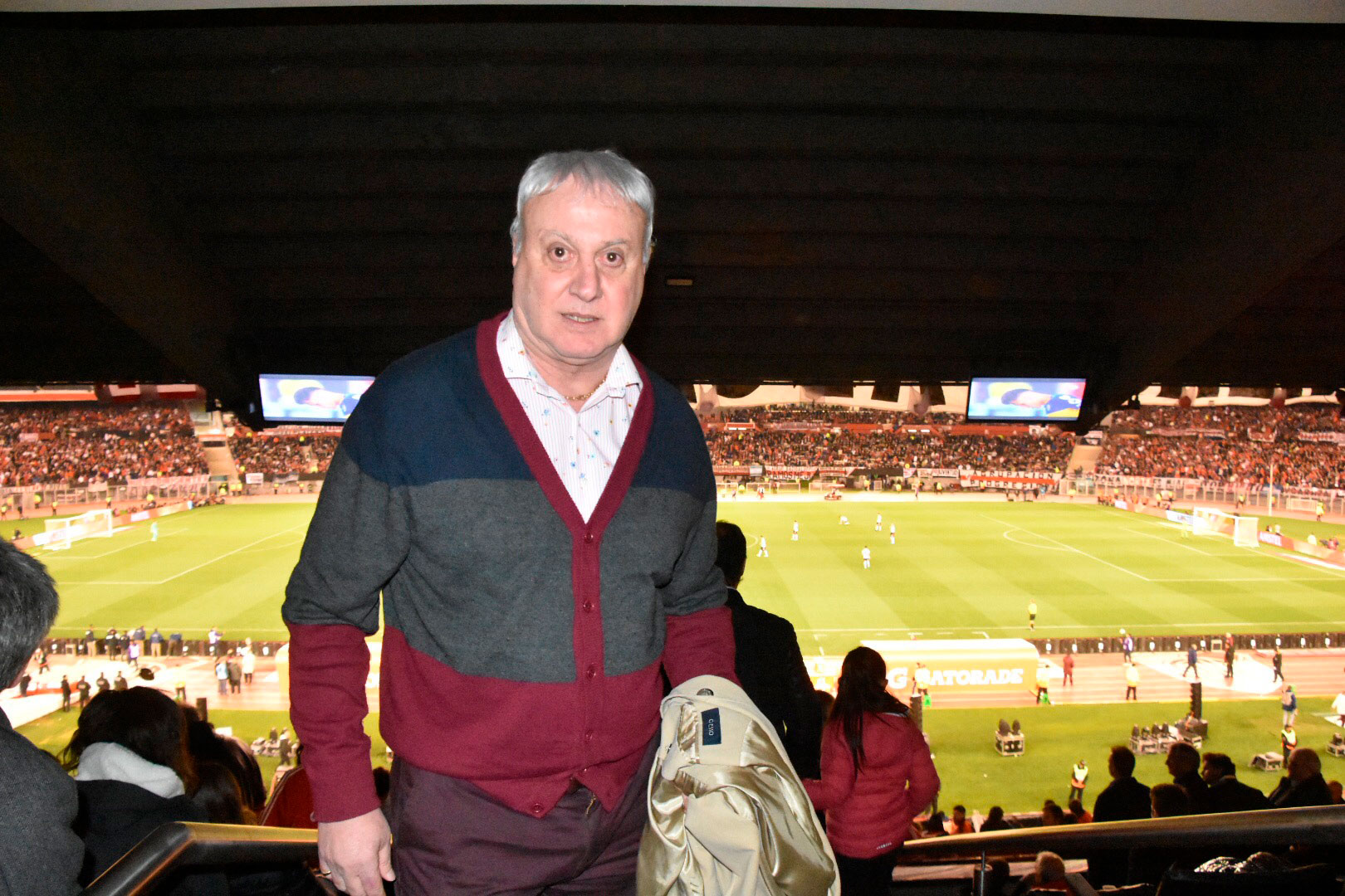 El Beto Alonso dijo presente en el Monumental