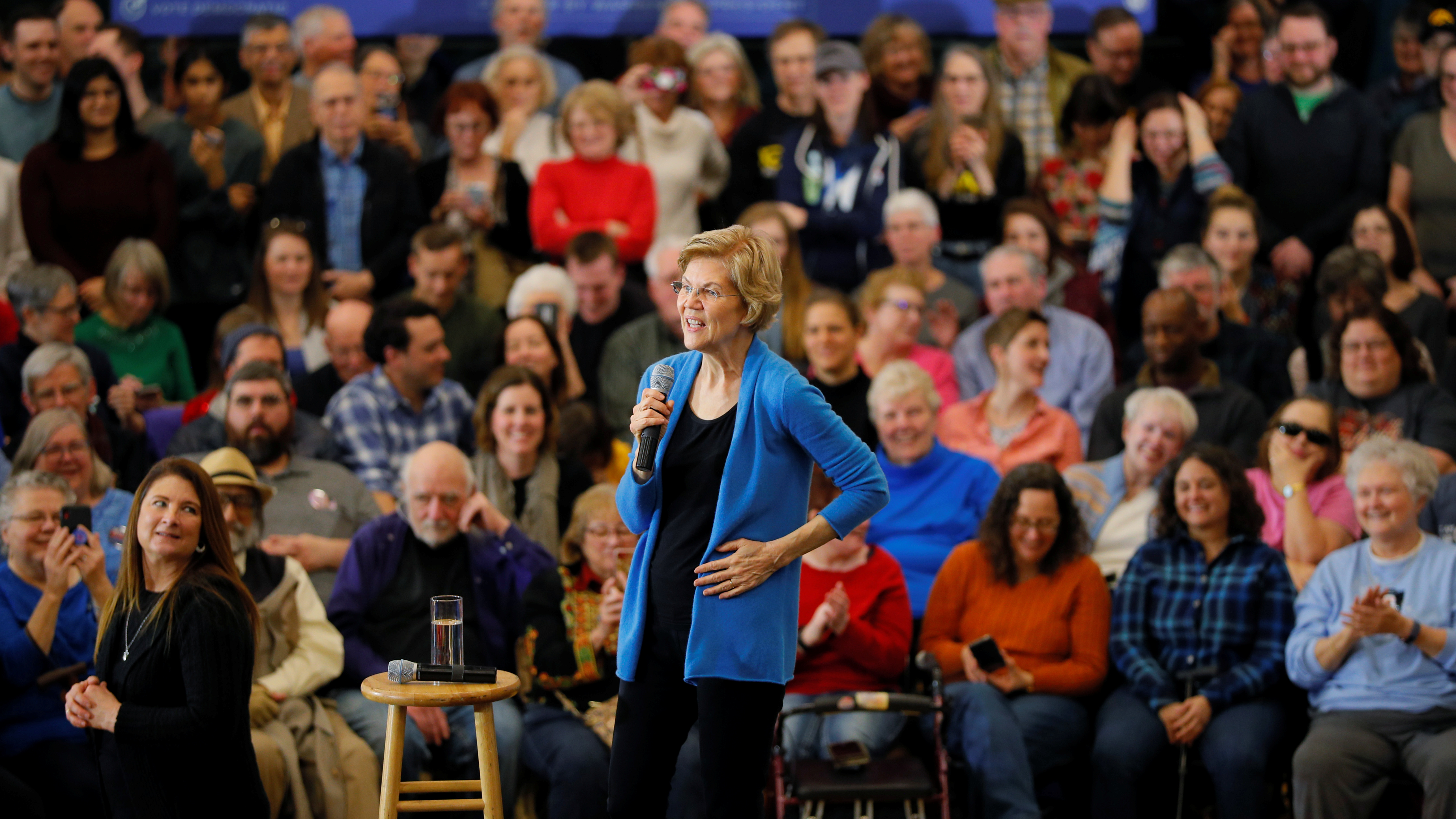 Davis elogió a Warren, pero no descartó a Sanders, Biden ni Buttigieg (Foto: Brian Snyder/ Reuters)