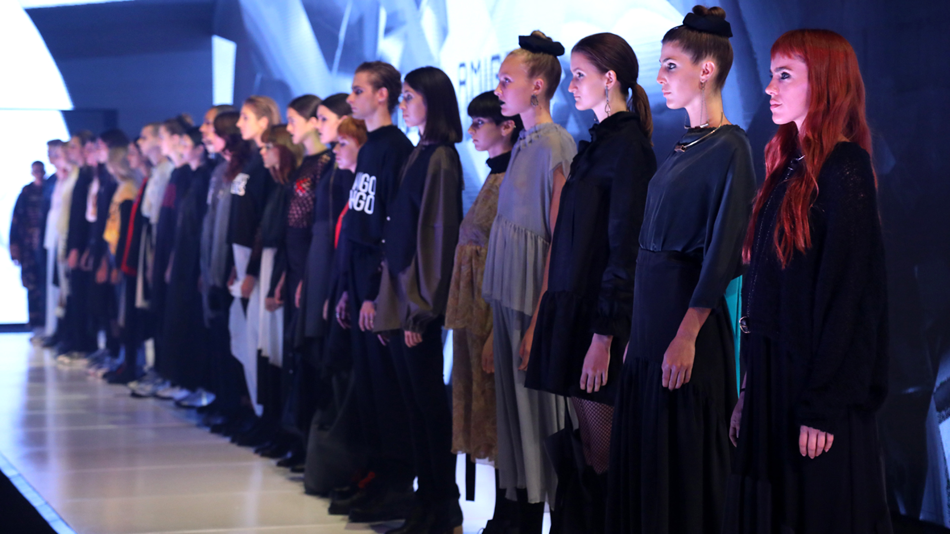 Belén Amigo celebró sus 10 años en la moda con su colección X (Prensa BAFWEEK)