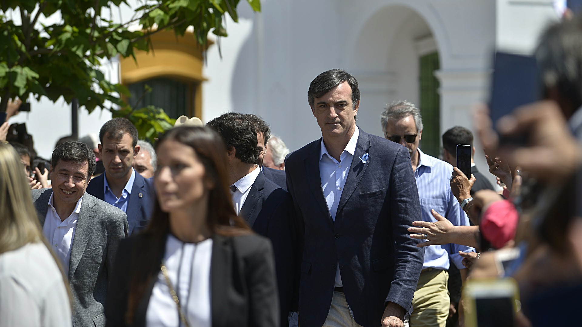 El senador Esteban Bullrich
