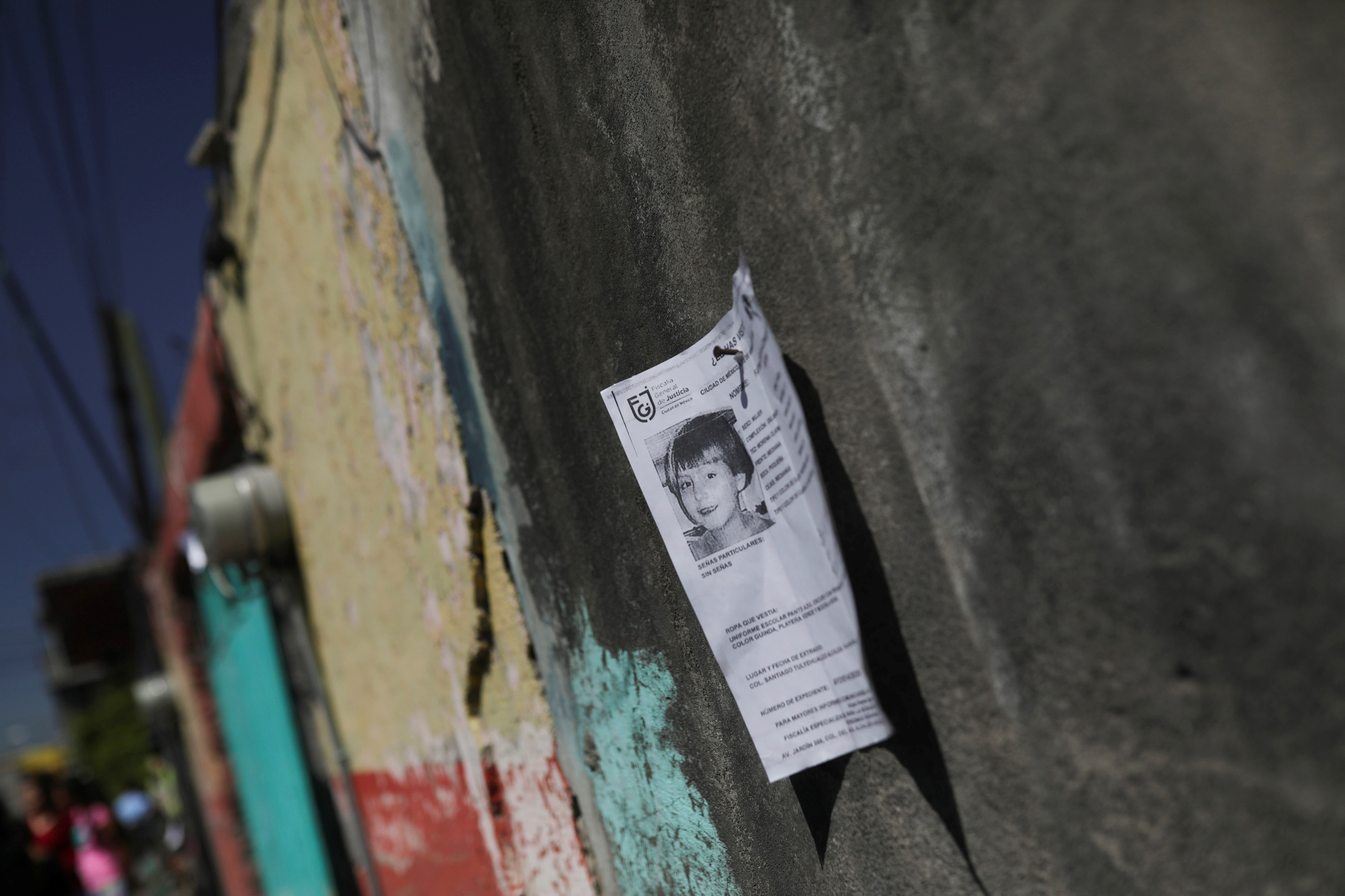 El feminicidio de Fátima indignó a los habitantes de la ciudad de México (Foto: Reuters/Edgard Garrido)
