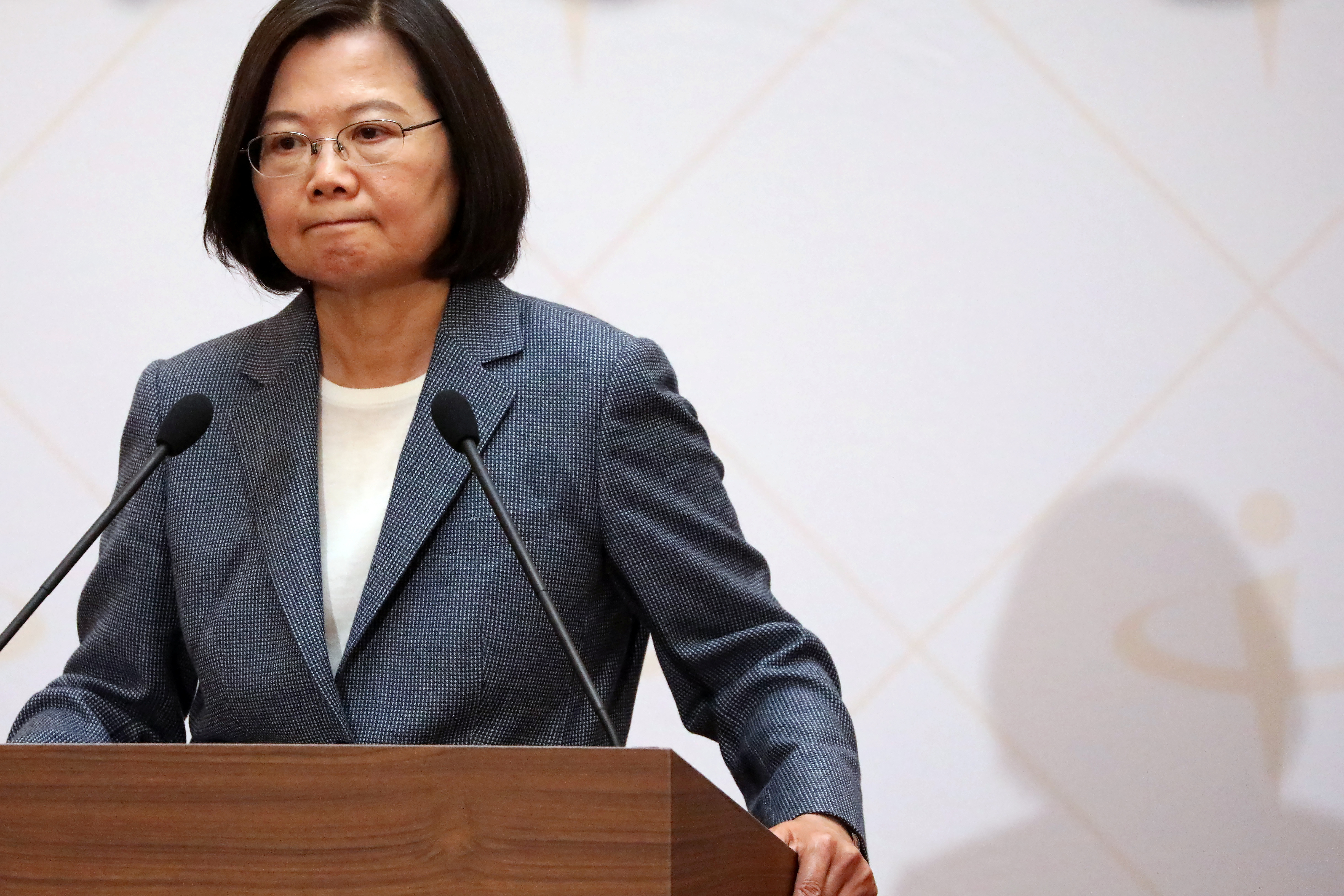 La presidente de Taiwan, Tsai Ing Wen. Foto: REUTERS/Ann Wang