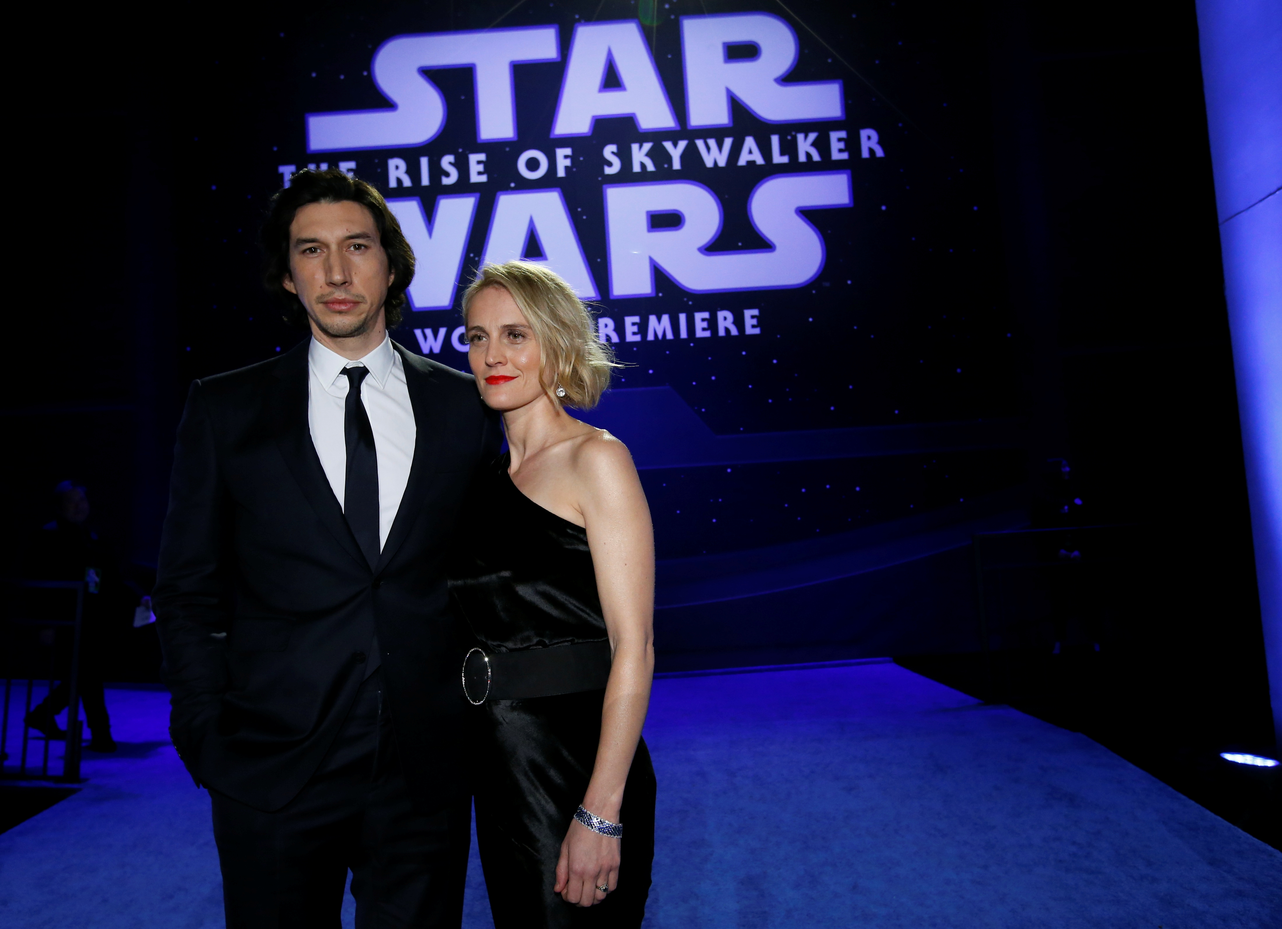 Adam Driver y Joanne Tucker (Foto: REUTERS/Mario Anzuoni)