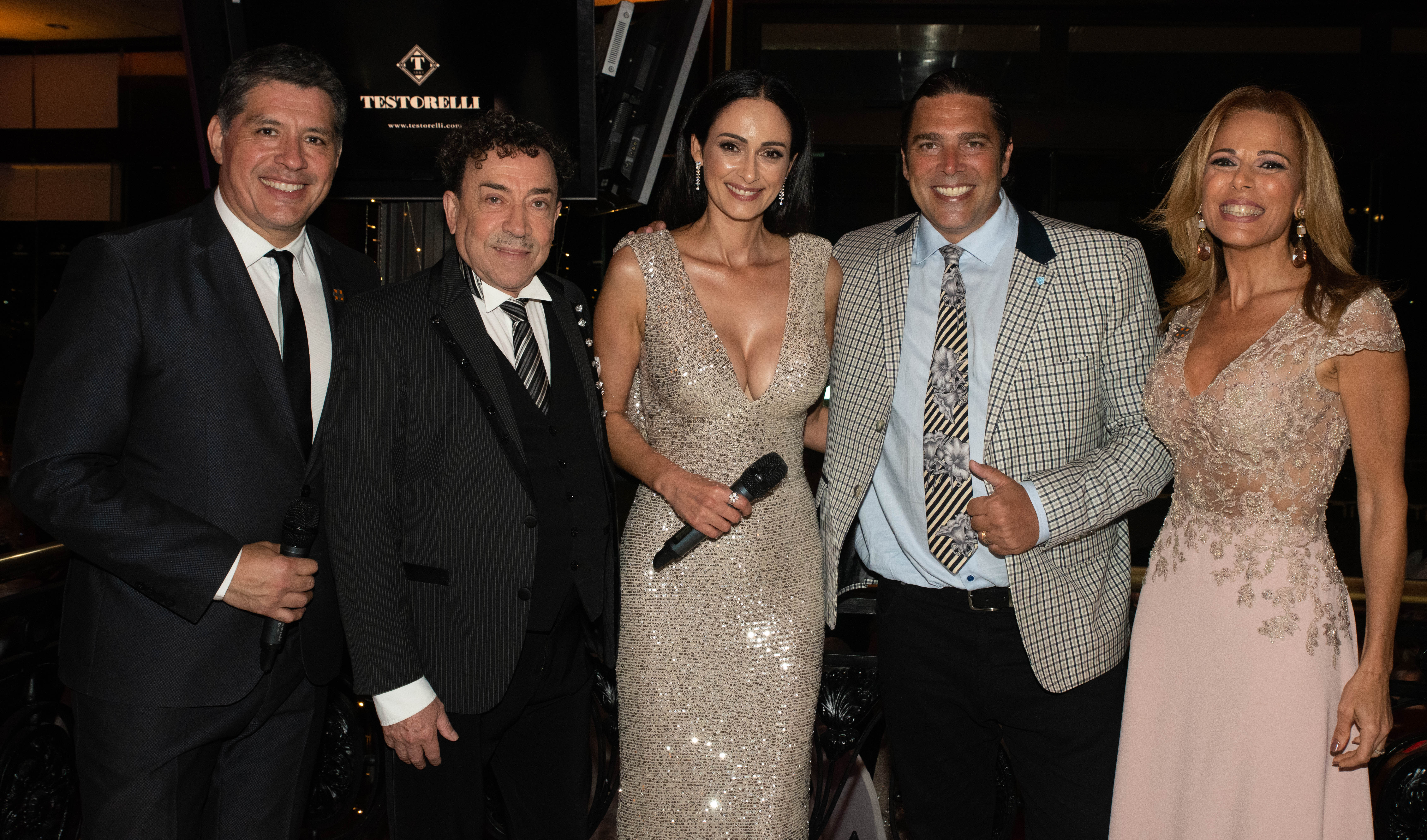 Guillermo Lobo, Aníbal Pachano, Gabriela Sobrado, Matías Alé e Iliana Calabró