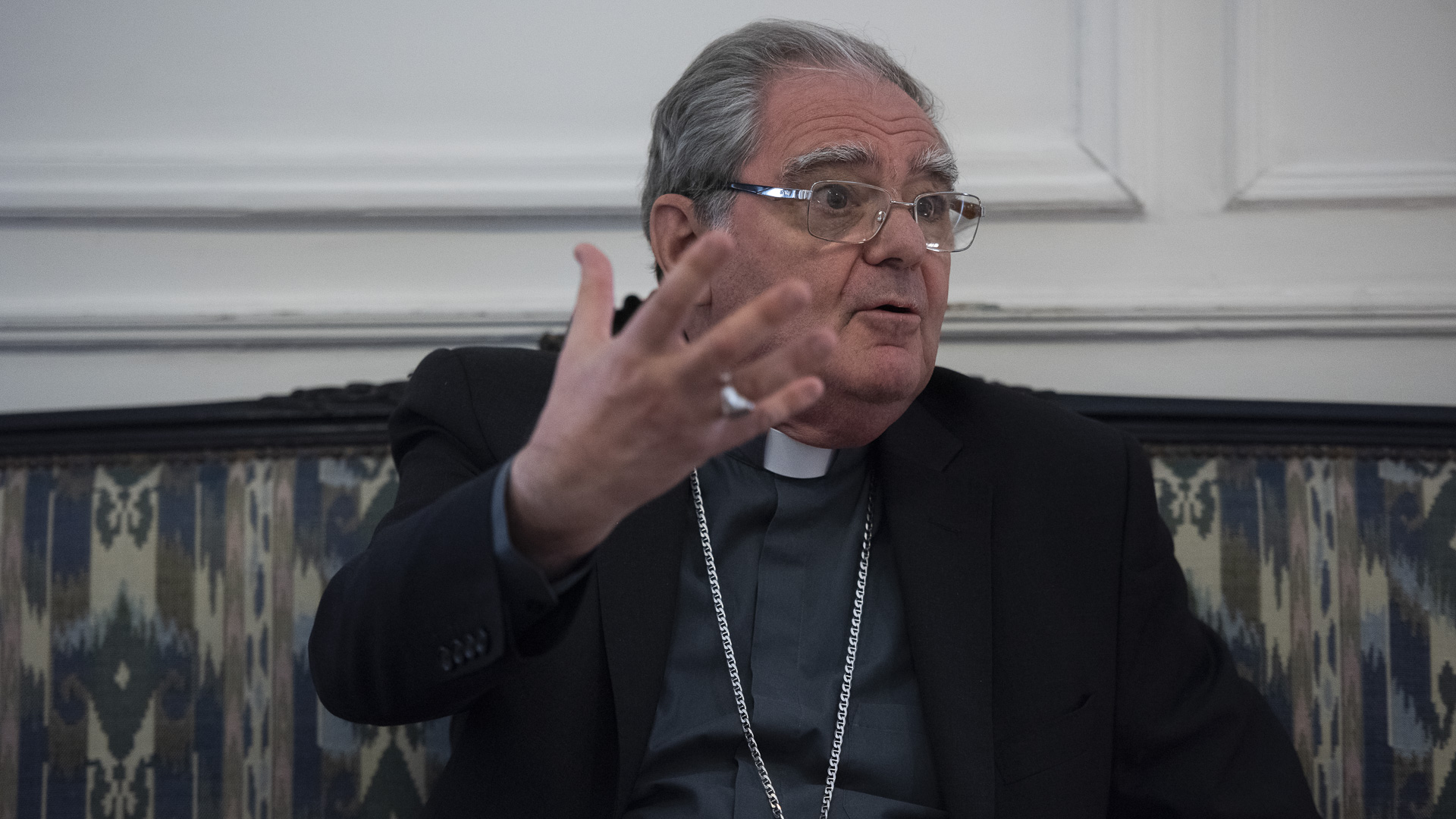 El presidente de la Conferencia Episcopal Argentina (CEA), monseñor Oscar Ojea