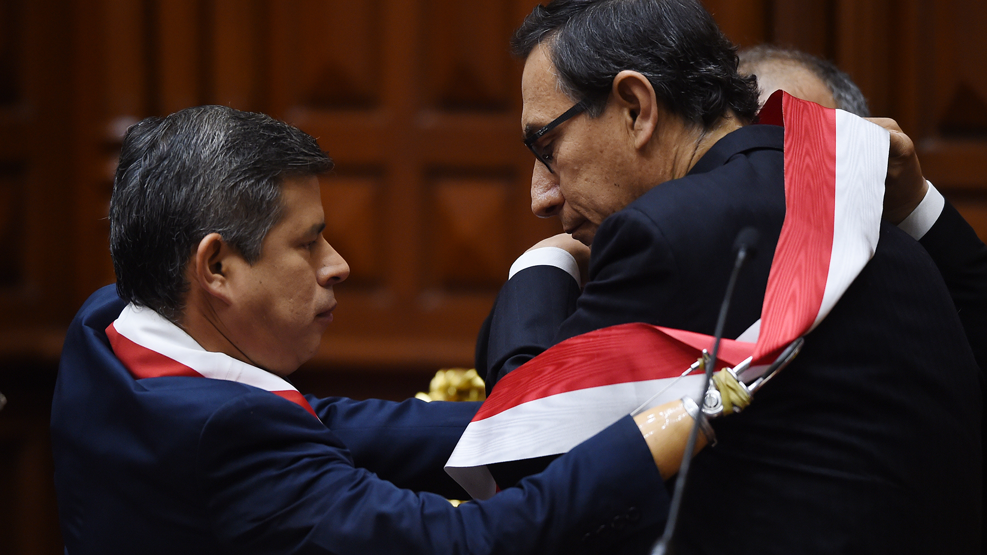 La asunción de Vizcarra como presidente de Perú (AFP/ Cris BOURONCLE)