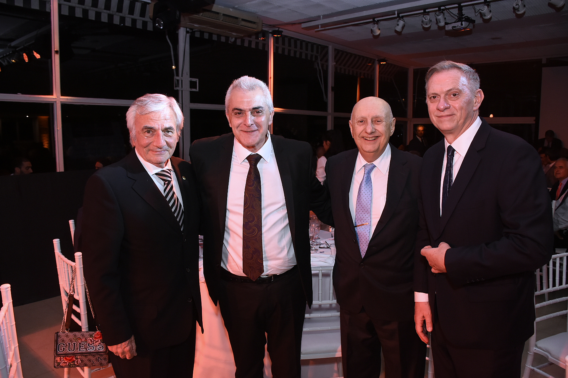 Claudio Zin, Daniel Bilotta, Arturo Curatola y Marcelo Bonelli