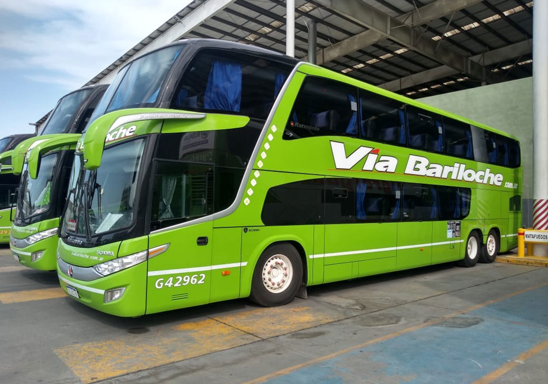 Todas las modelos llegaron a la Costa Altántica gracias al servicio de Vía Bariloche