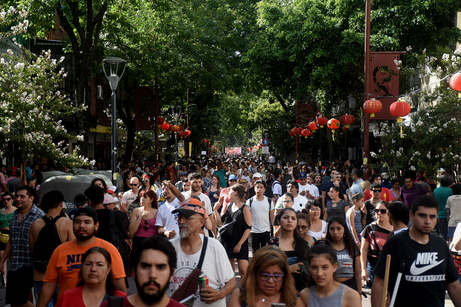 La comunidad china junto a vecinos de la Ciudad de Buenos Aires le dieron la bienvenida al año 4718.