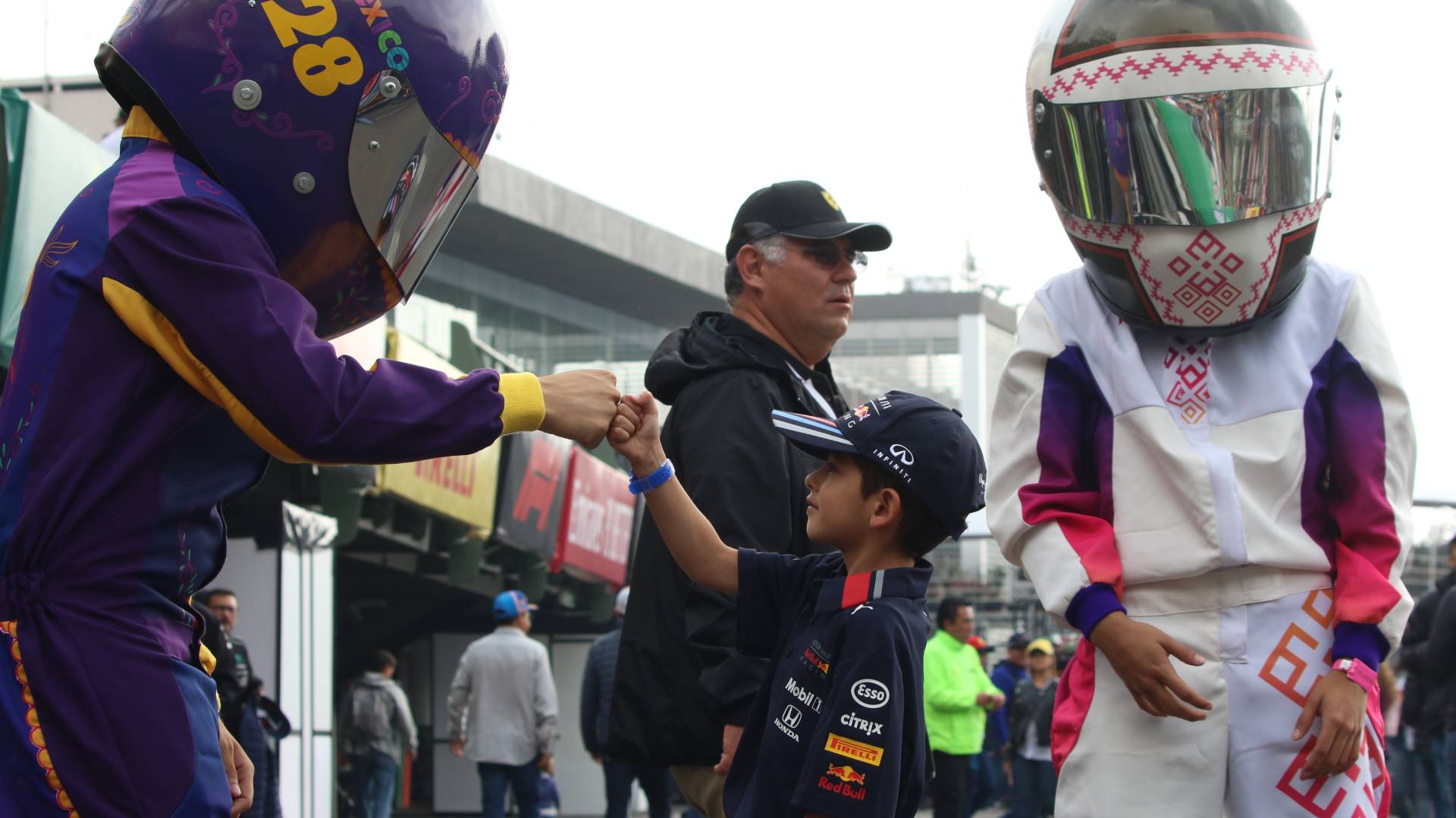La ceremonia de premiación del Gran Premio de México es única en el calendario de la Fórmula 1 porque se lleva a cabo en el Foro Sol ante más 35 mil personas (Foto: Cuartoscuro)