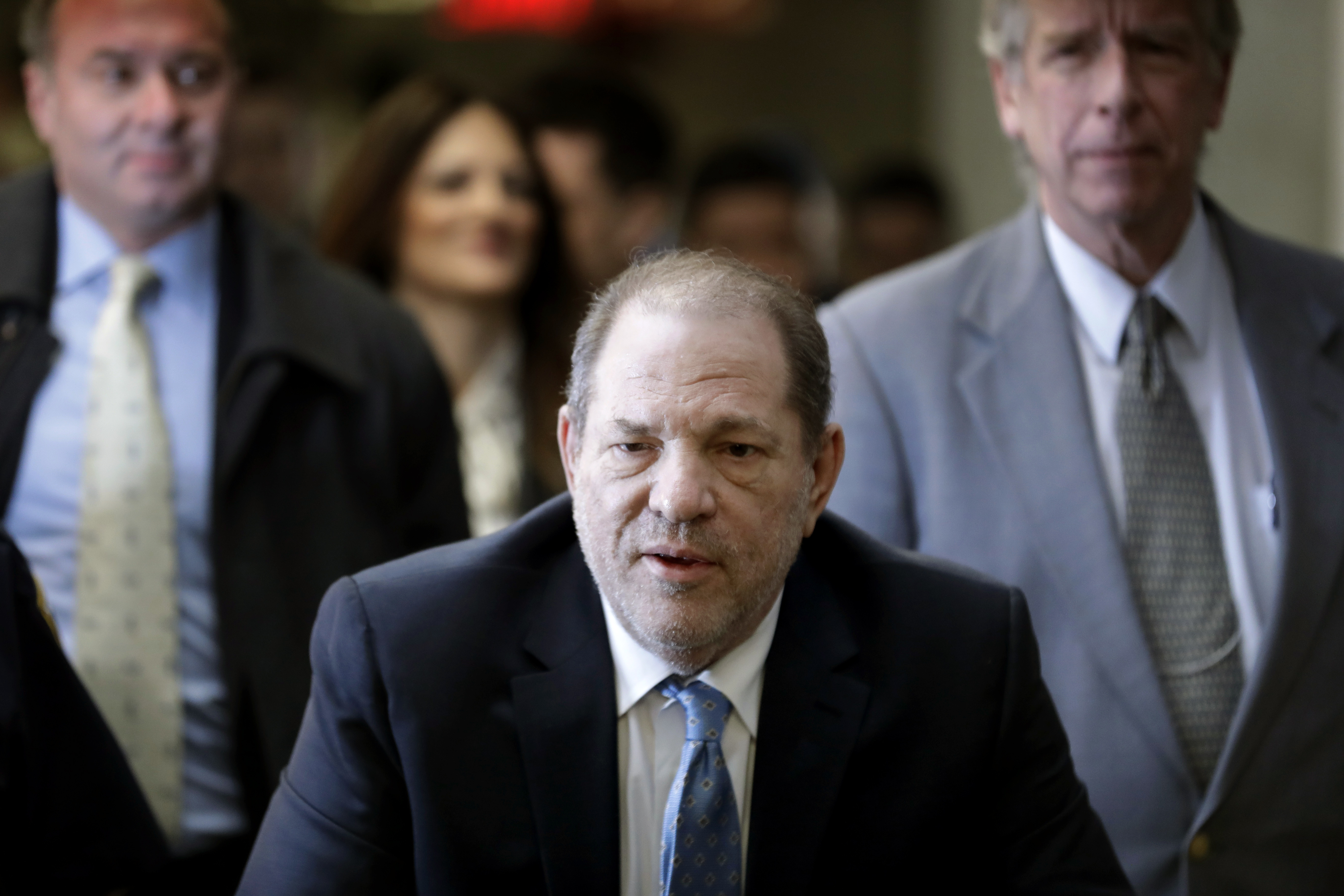 Harvey Weinstein conocerá la sentencia este miércoles en Nieva York (AP Photo/ Seth Wenig)