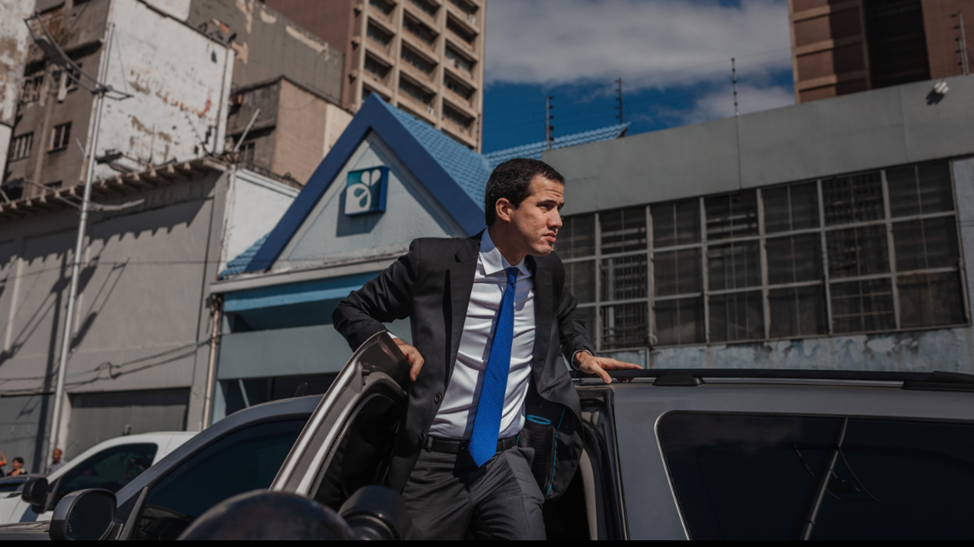 Juan Guaidó, quien ha contado con el apoyo del gobierno de Donald Trump para ser reconocido como presidente de Venezuela desde hace más de un año, en Caracas, Venezuela, el 7 de enero de 2020. (Adriana Loureiro Fernández/The New York Times)