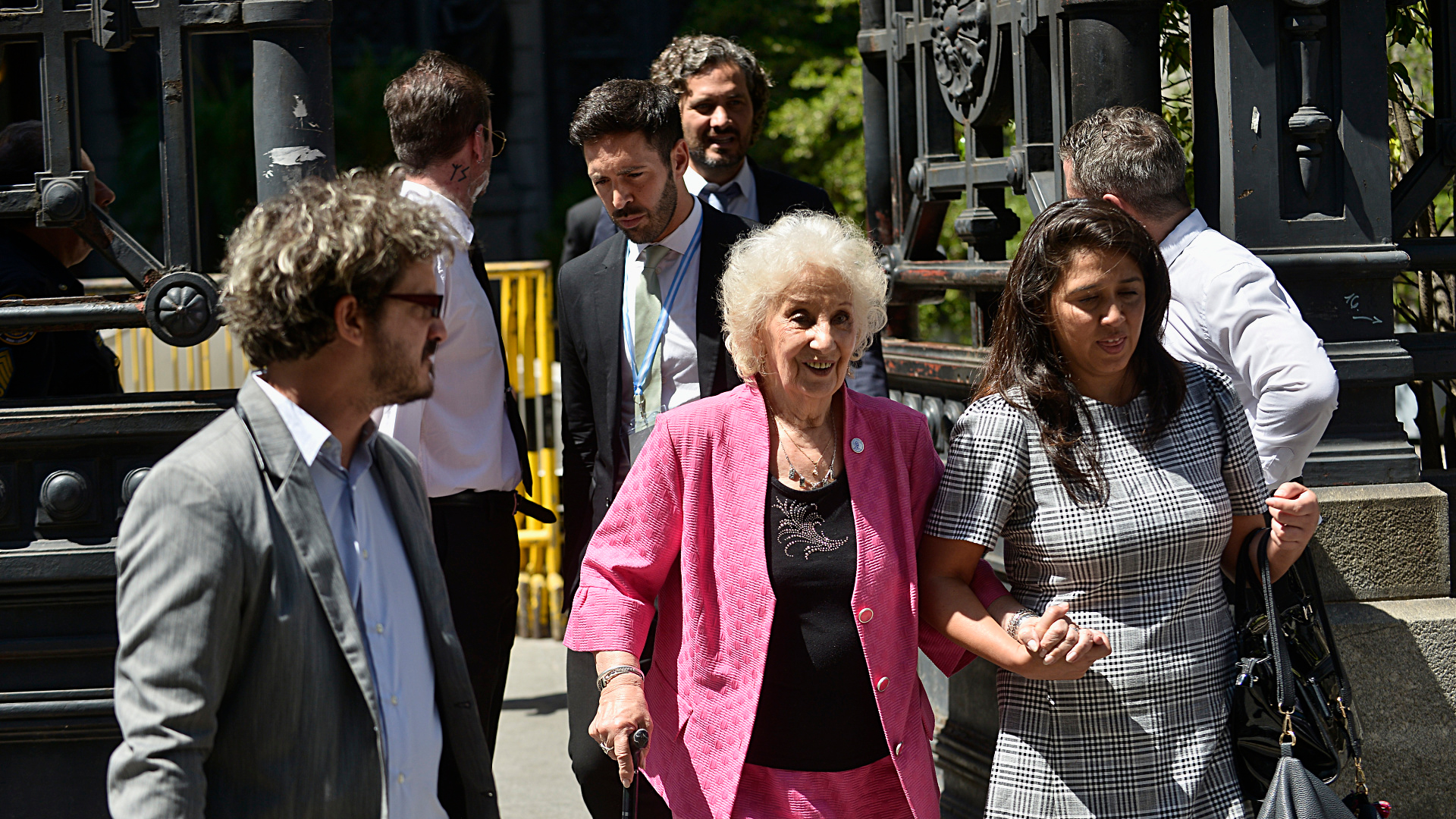 La titular de Abuelas de Plaza de Mayo, Estela de Carlotto