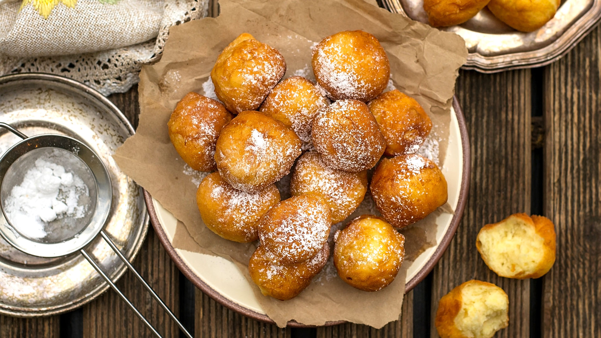 Buñuelos de ricota (Shutterstock)