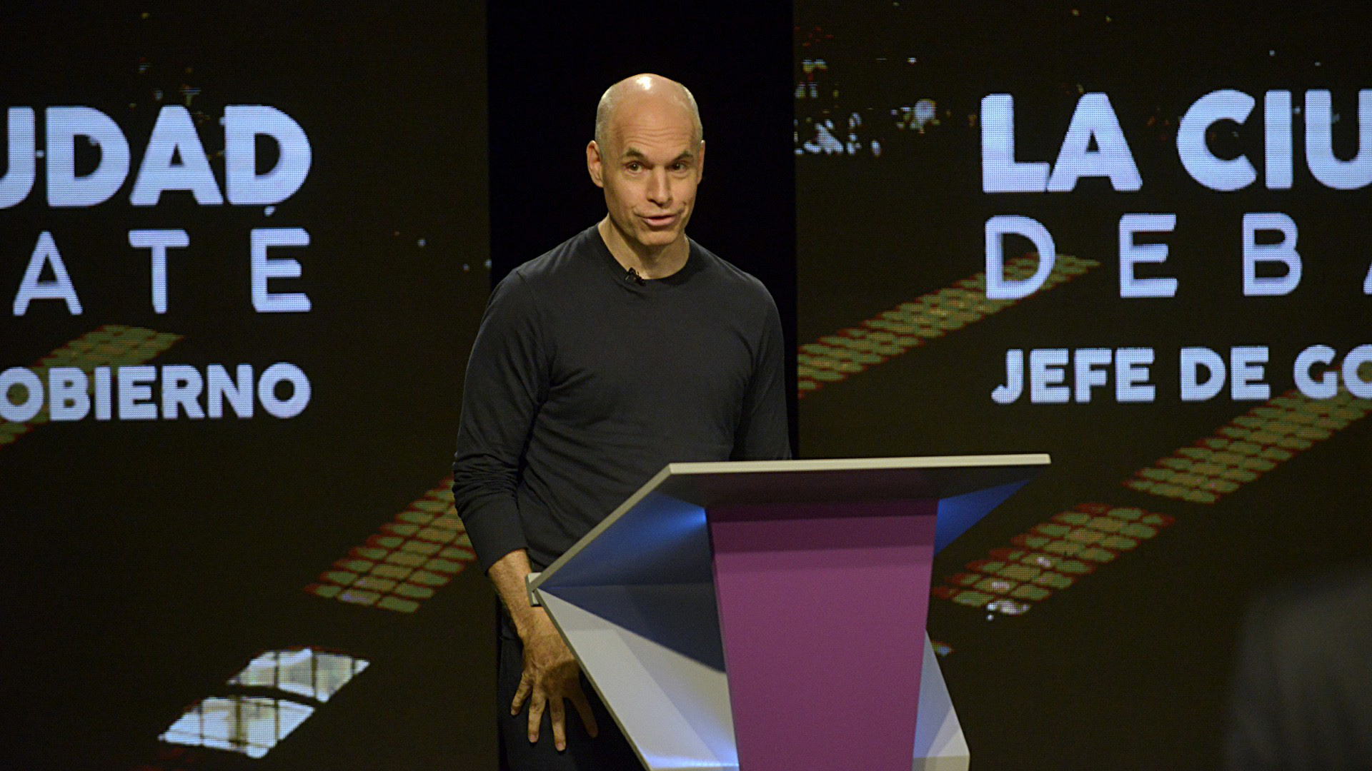 El jefe de Gobierno de la Ciudad de Buenos Aires, Horacio Rodríguez Larreta