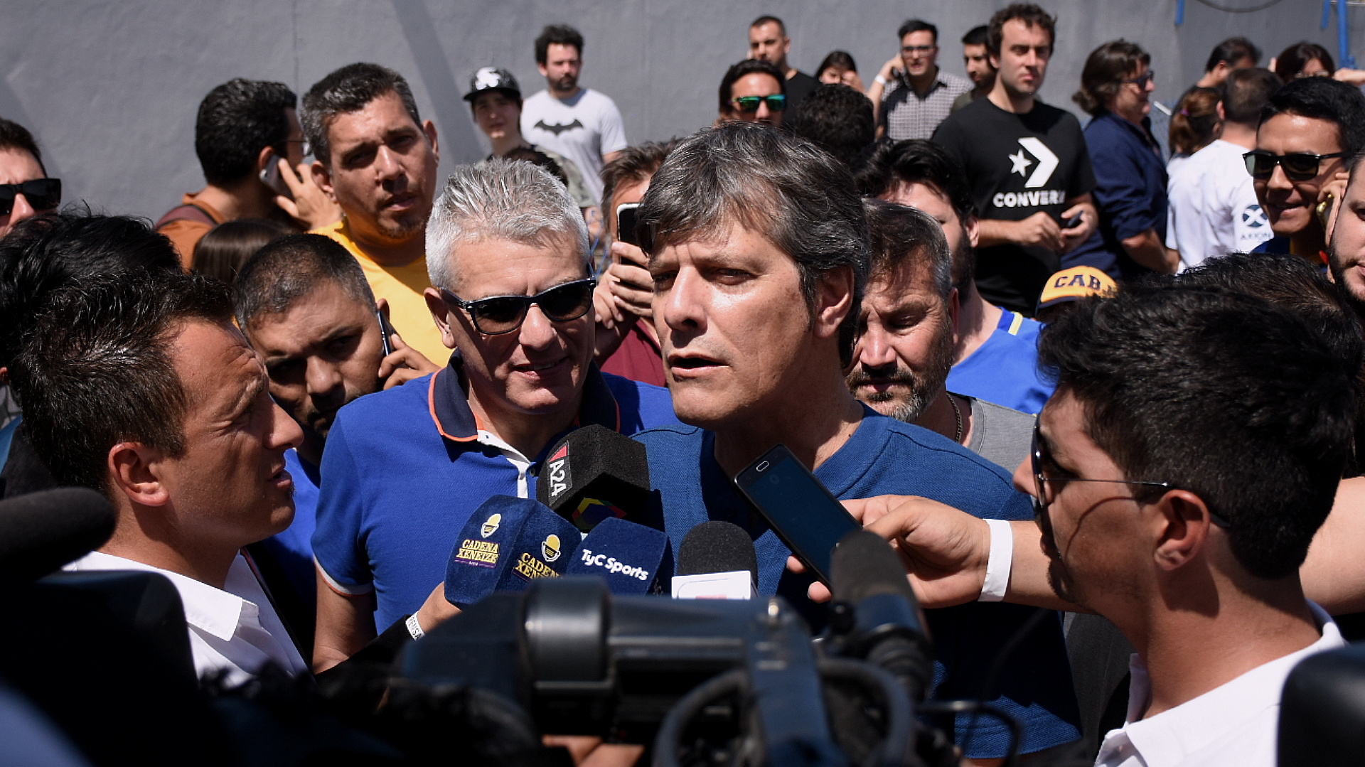 Mario Pergolini figura como vicepresidente primero de la lista de Jorge Amor Ameal