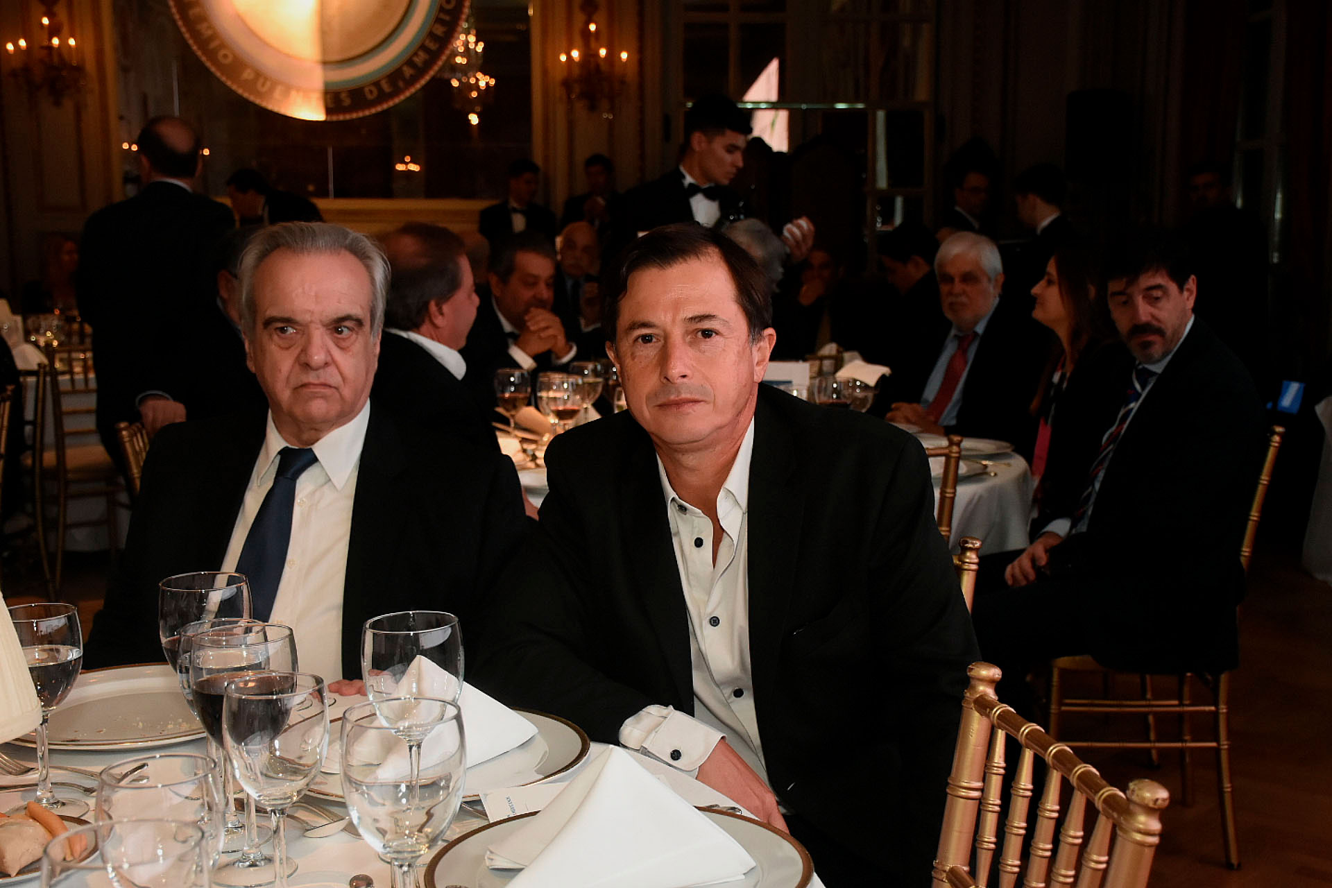 Rafael Pascual y el diputado Lipovesky