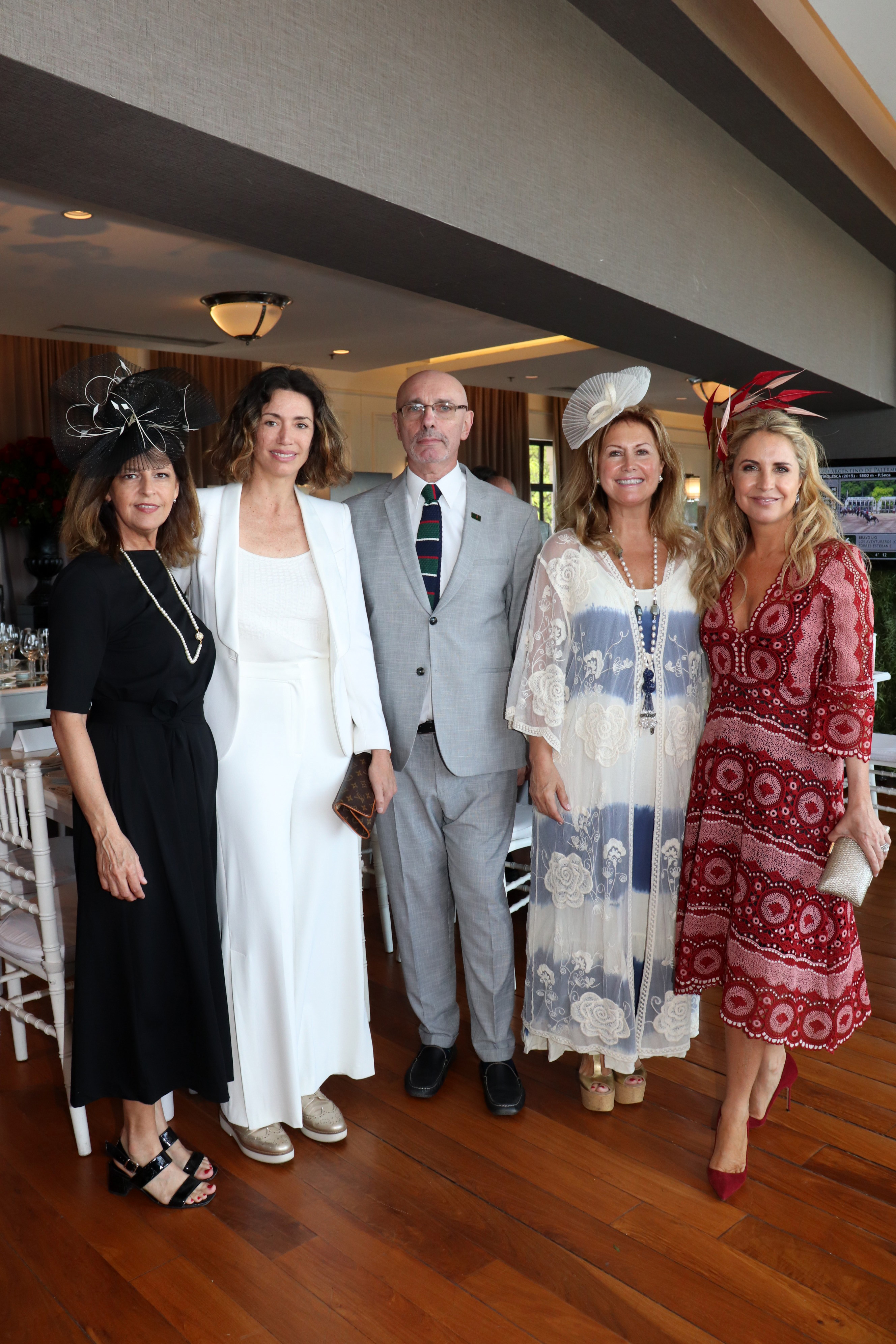Laura Noetinger, Verónica Quintana, Eduardo Gálvez, Lili Monsegou y Connie Piuma