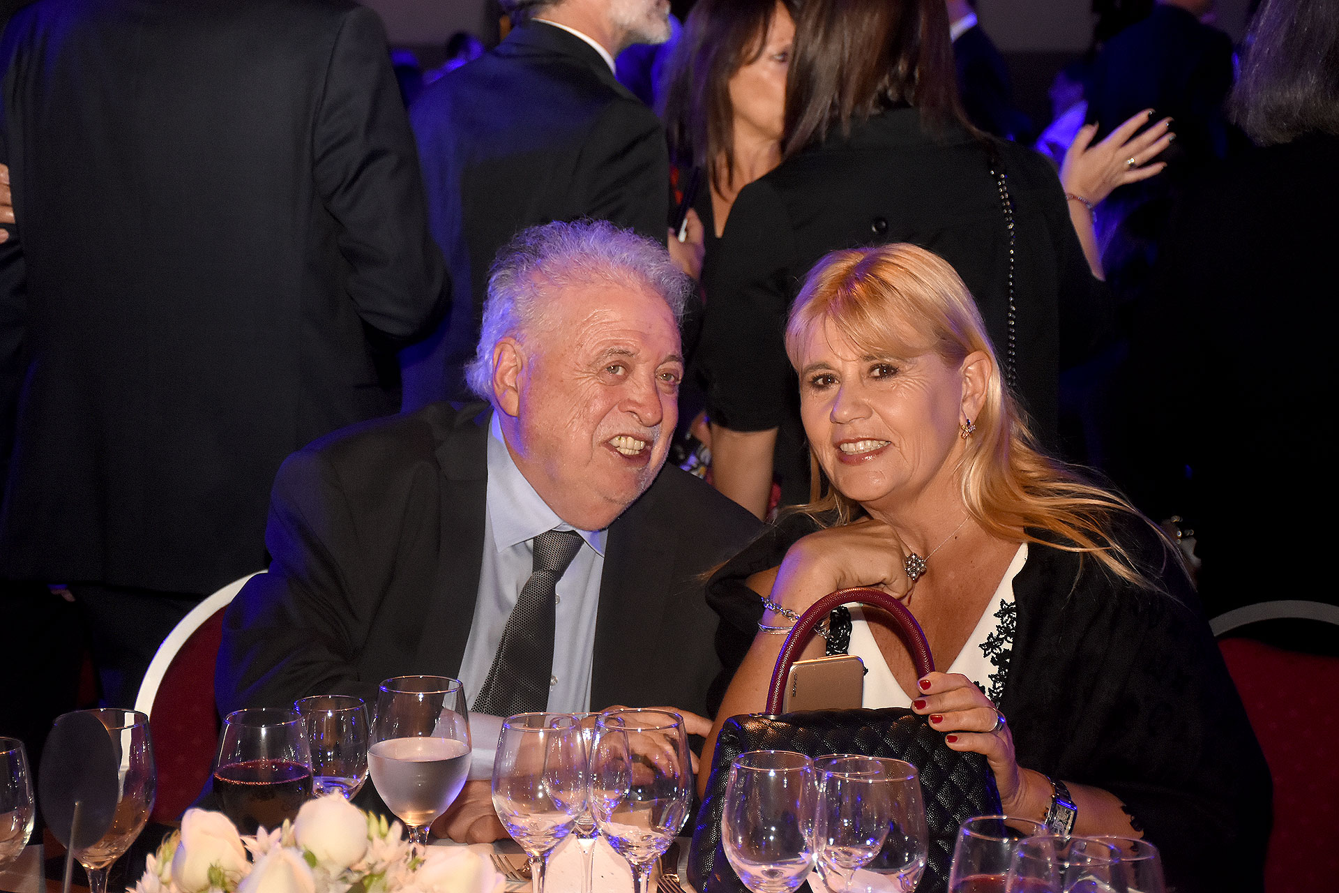 Ginés González García y Marcela Losardo