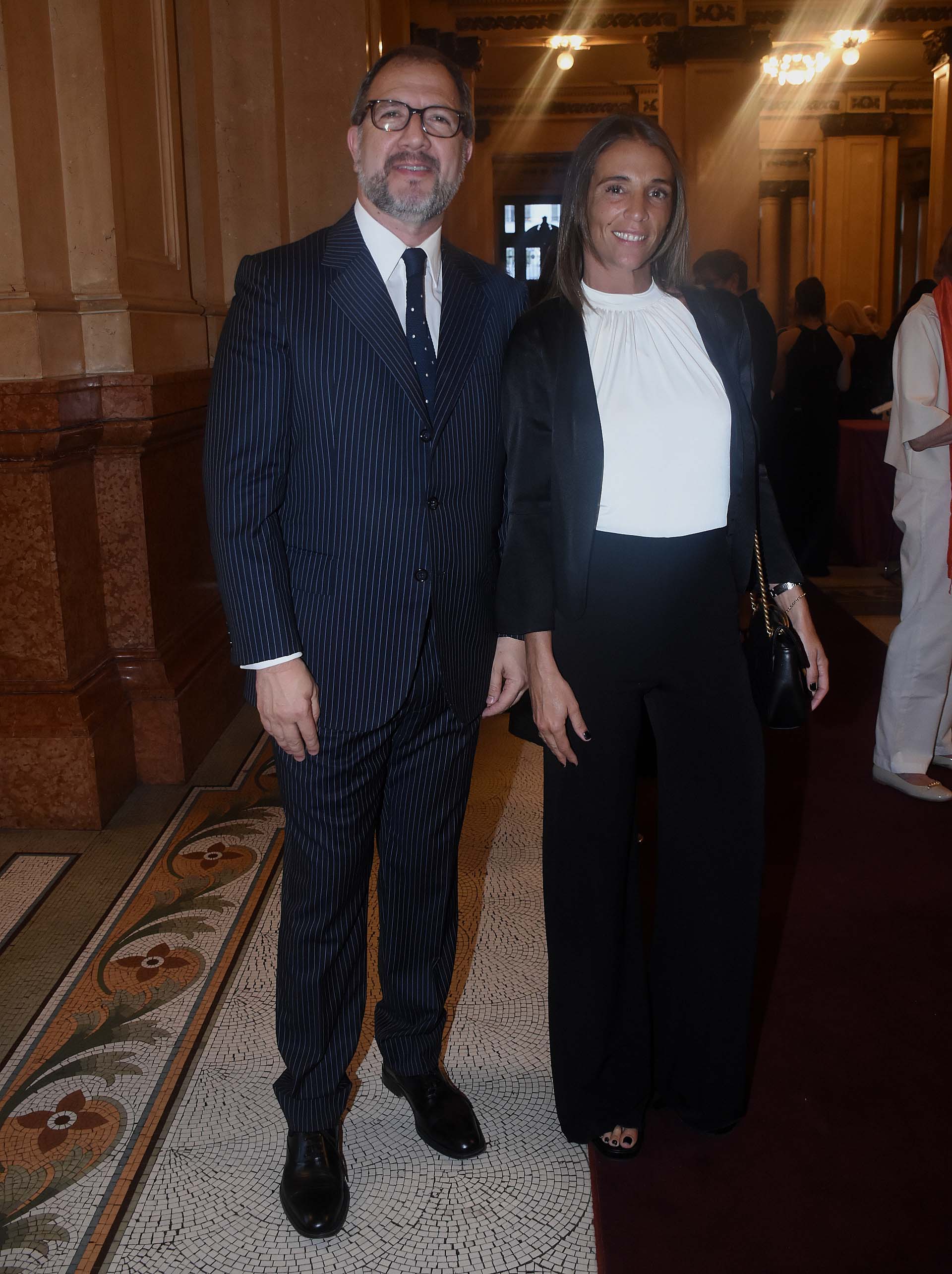 Fabián Perechodnik y Luciana De Turris