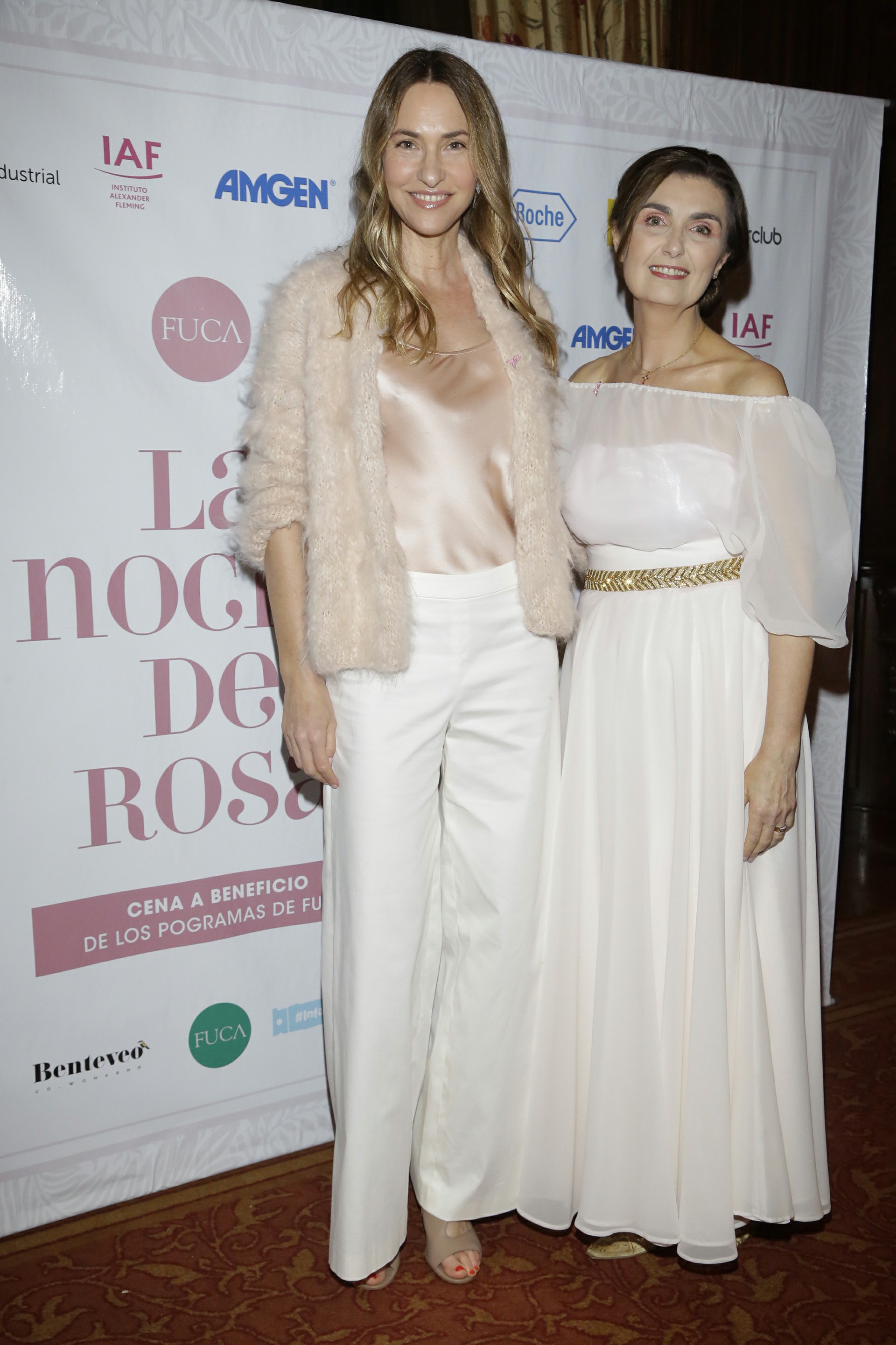 Andrea Bursten y Gabriela Berta, directora ejecutiva de FUCA