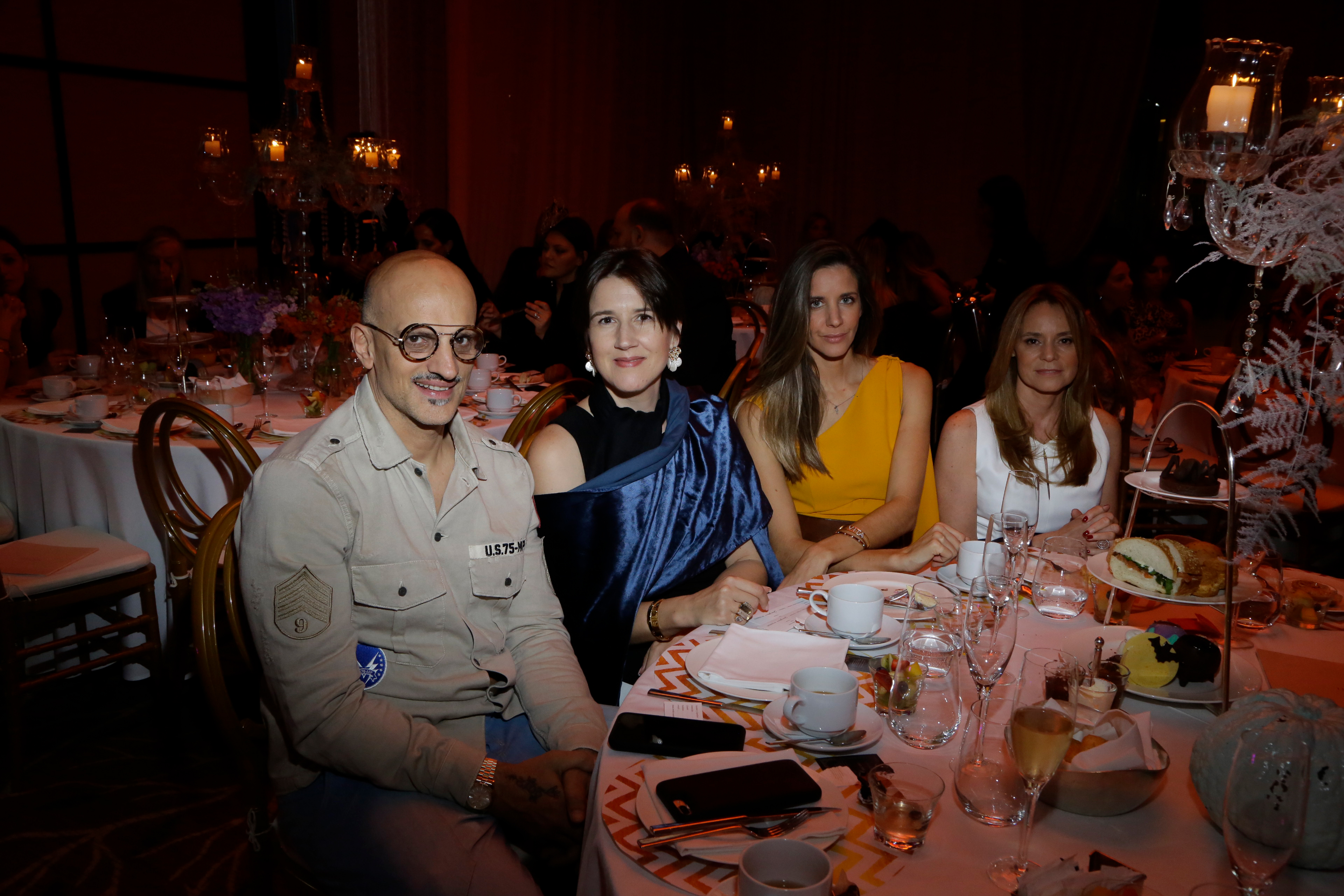 Guillermo Marín, Sara Fleming, Viviana Battan Boniperti y Fernanda Nuevo