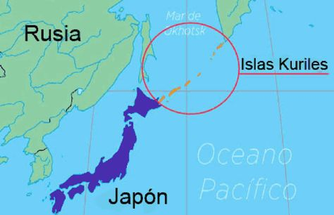 Rusia denomina a estos como Islas Kuriles