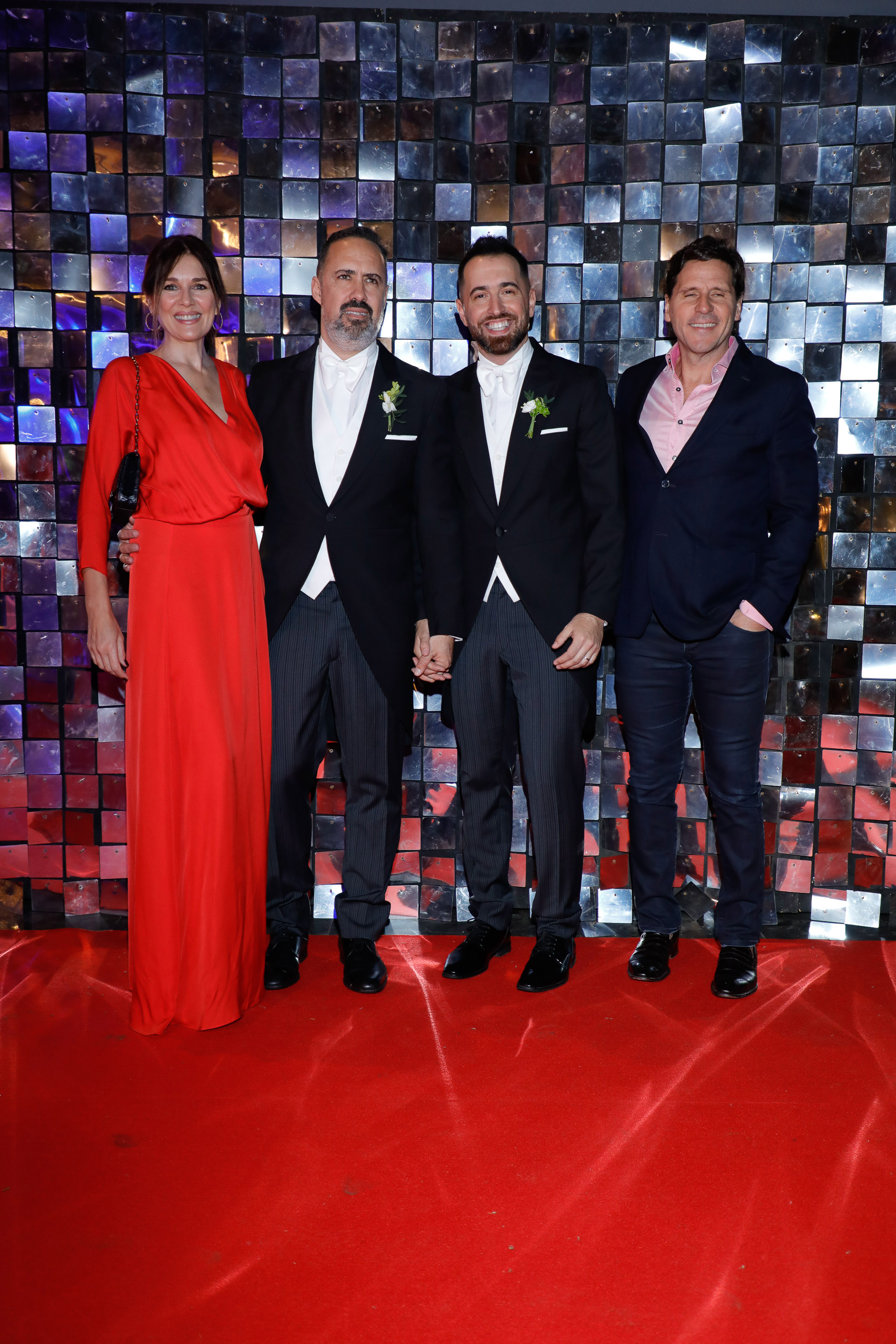 Andrea Frigerio y su marido Lucas Bochino