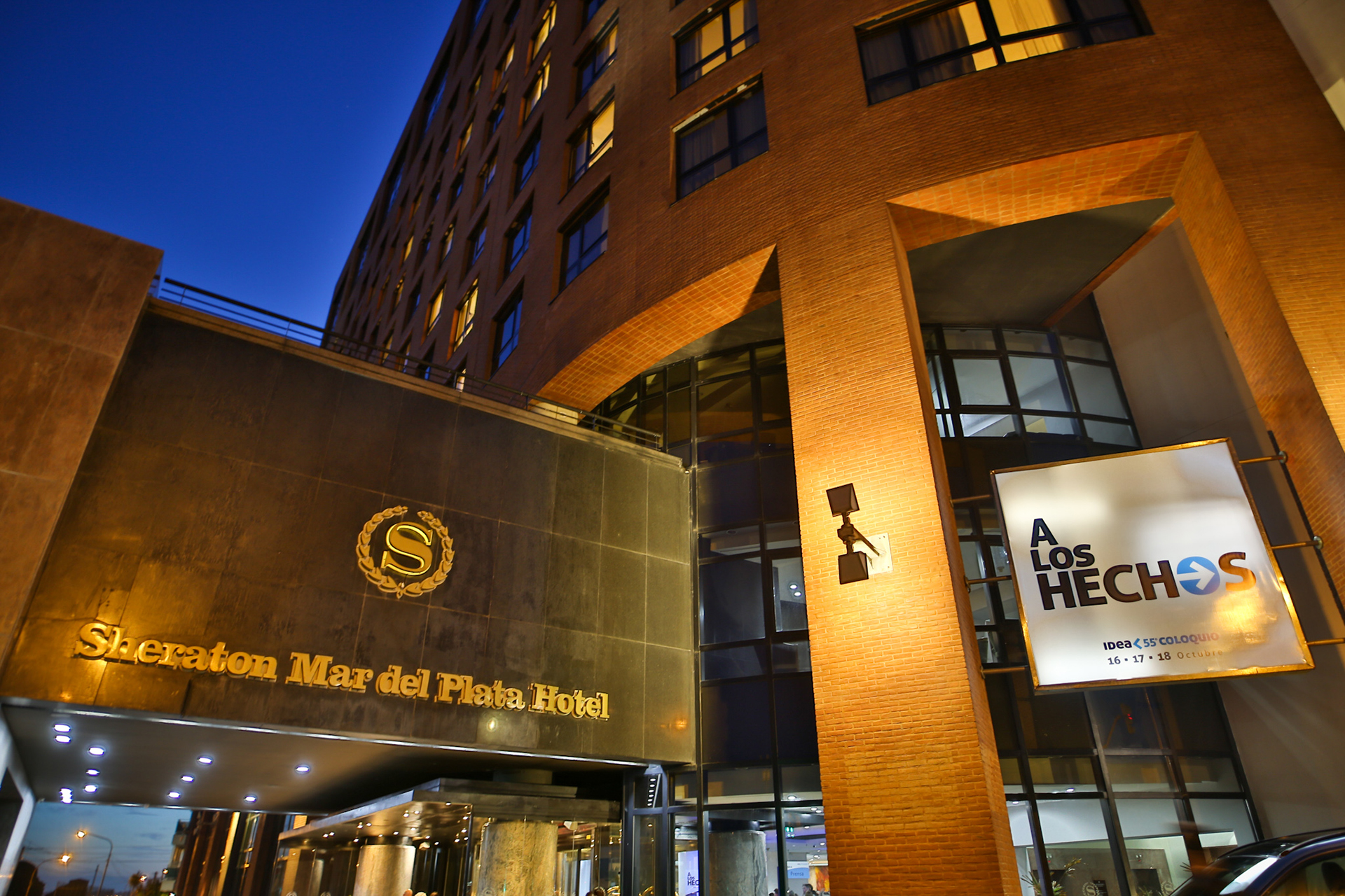 El 55° Coloquio de IDEA se realiza en el Hotel Sheraton de Mar del Plata hasta el 18 de octubre