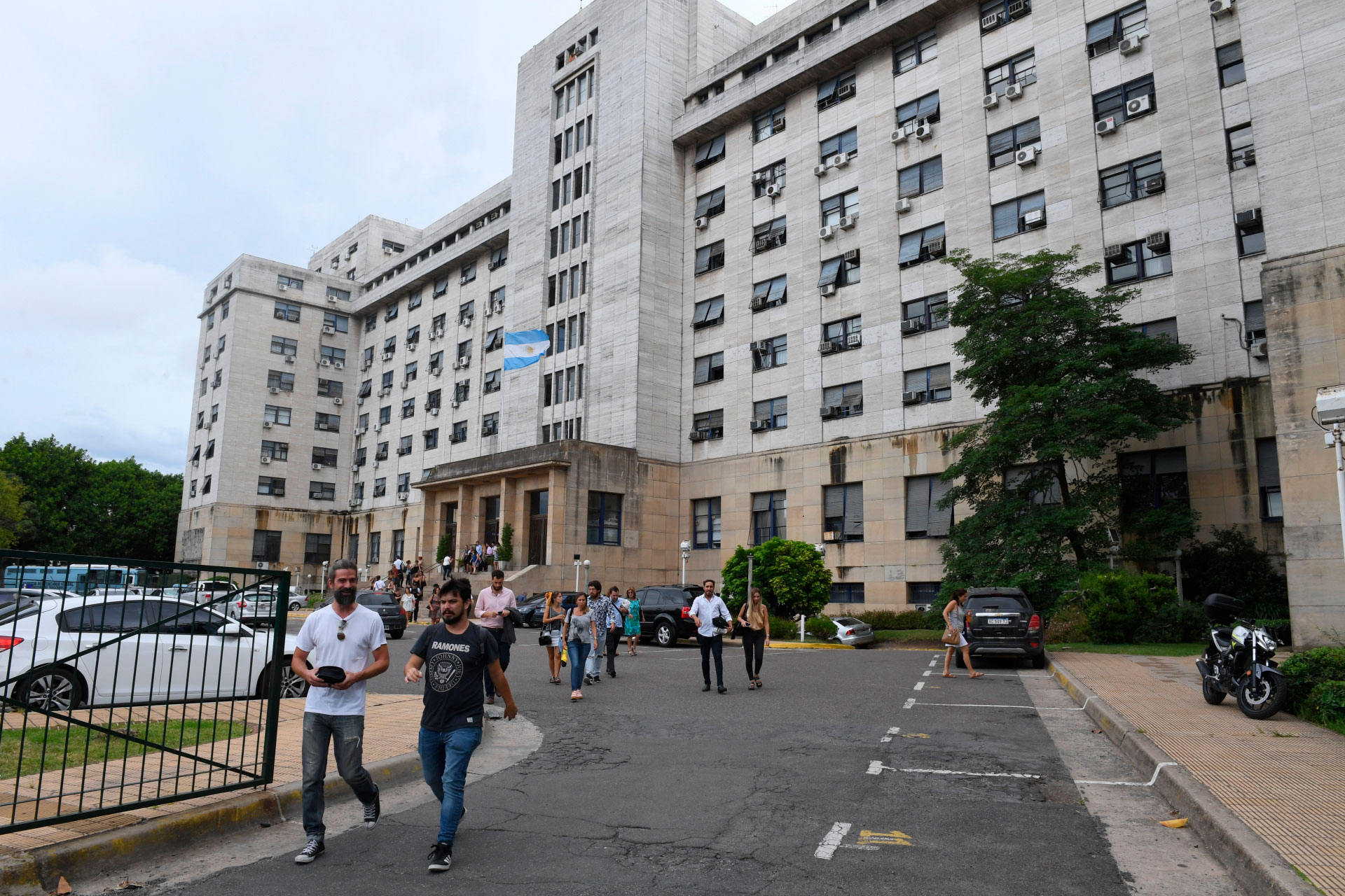 El presidente habló de fusionar los jueces penales en la Capital para que investiguen delitos cometidos por funcionarios en la administración publica (Maximiliano Luna)