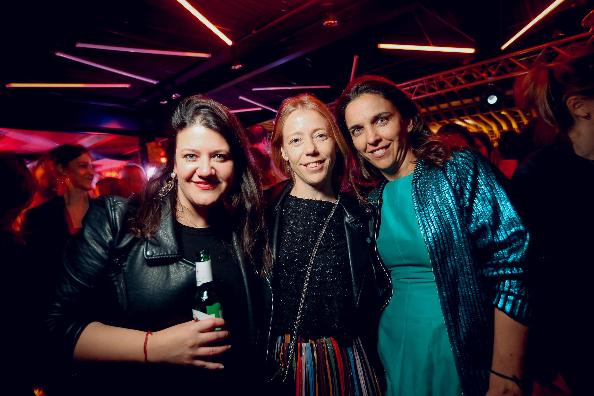 Daniela Iramain, Amalia Curutchet y Violeta Quesada