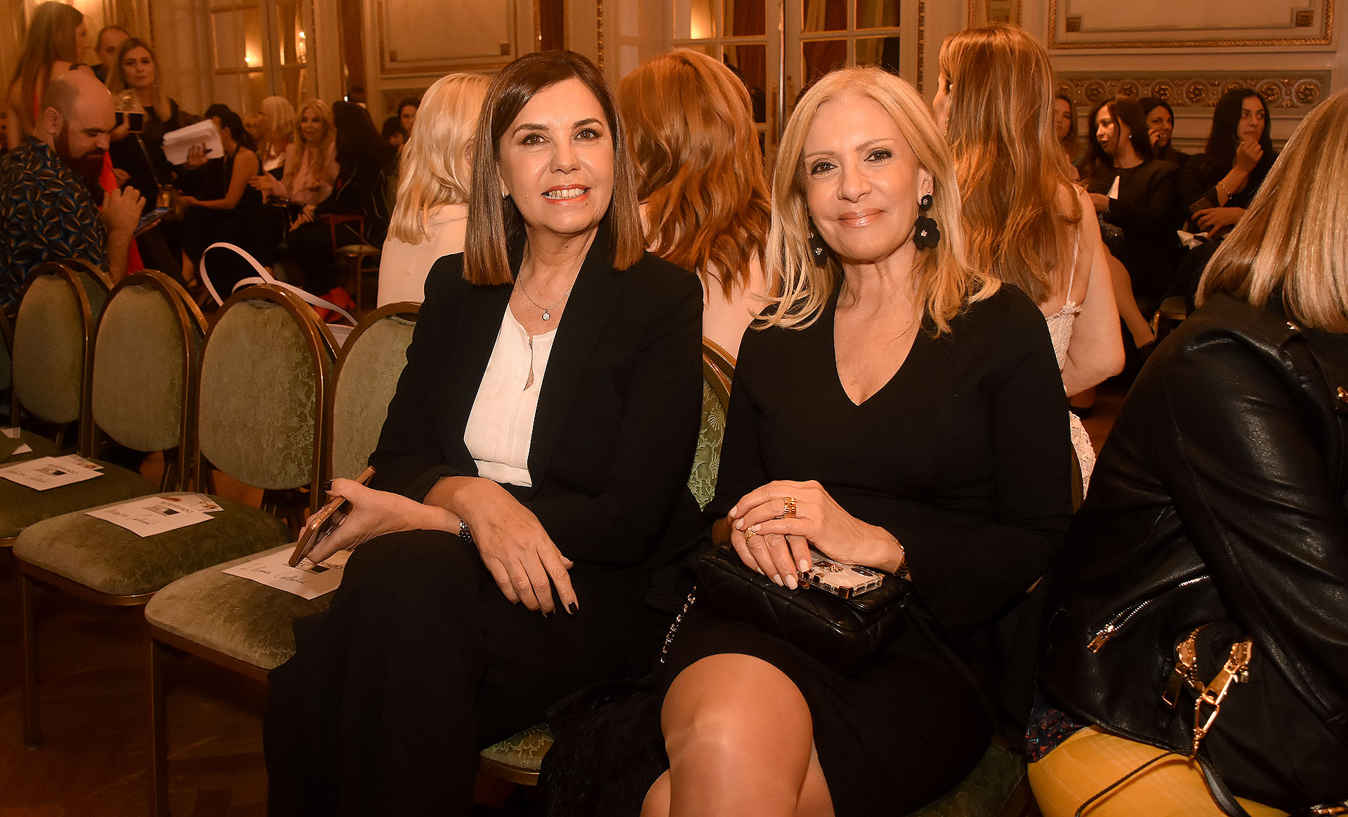 Liliana Parodi, gerente de Programación de América, y Susana Roccasalvo