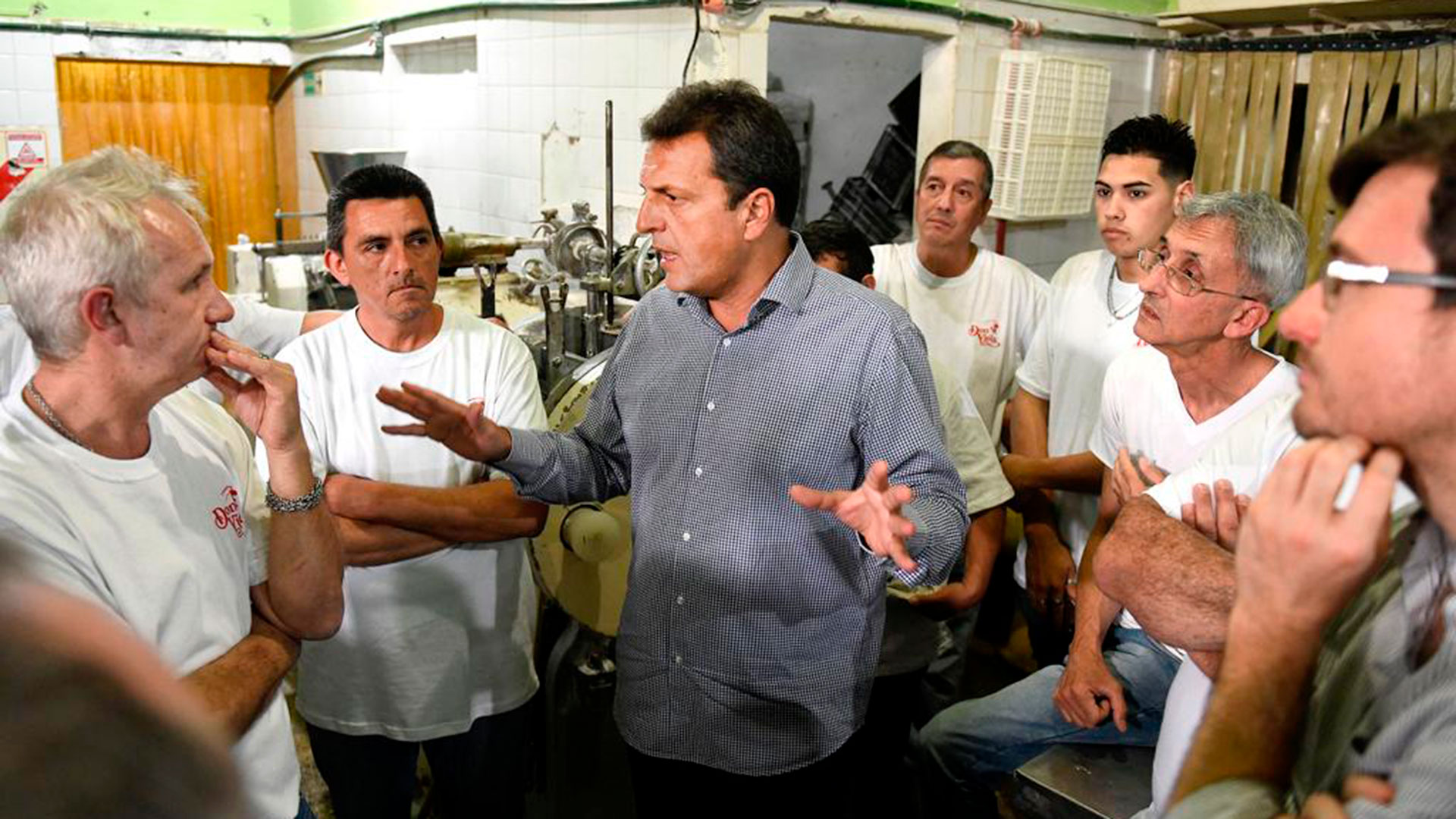Sergio Massa en Morón