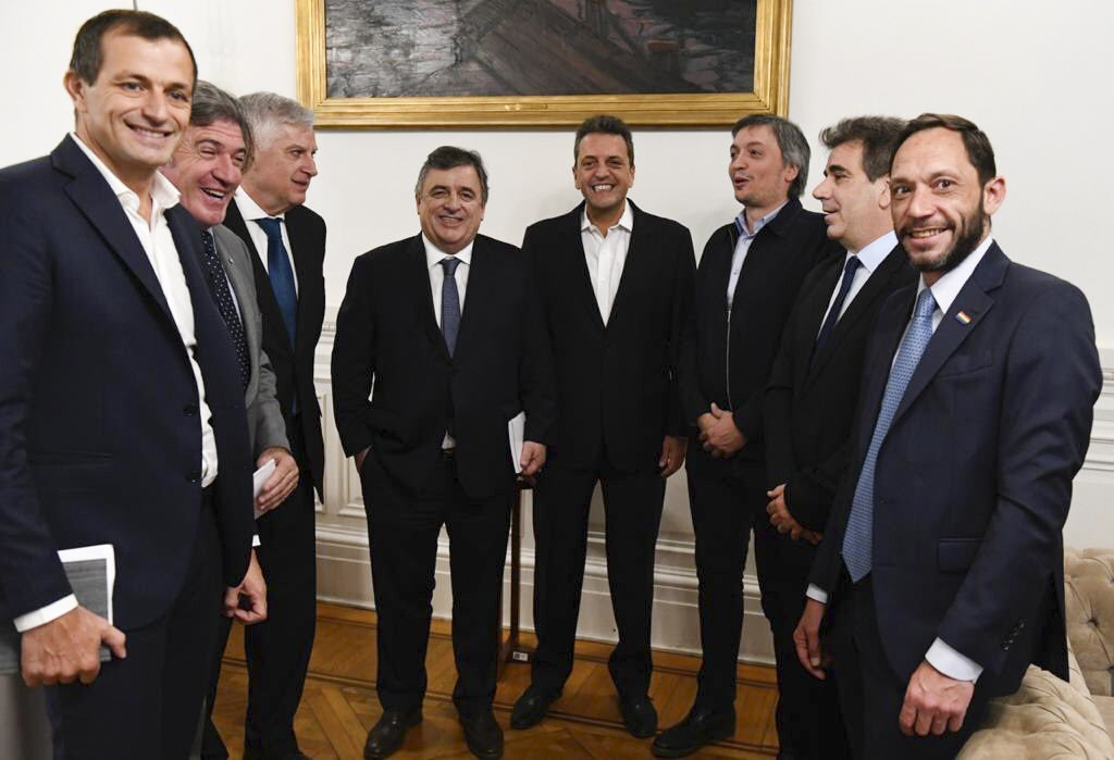 Los presidentes de los bloques de la Cámara de Diputados (NA)