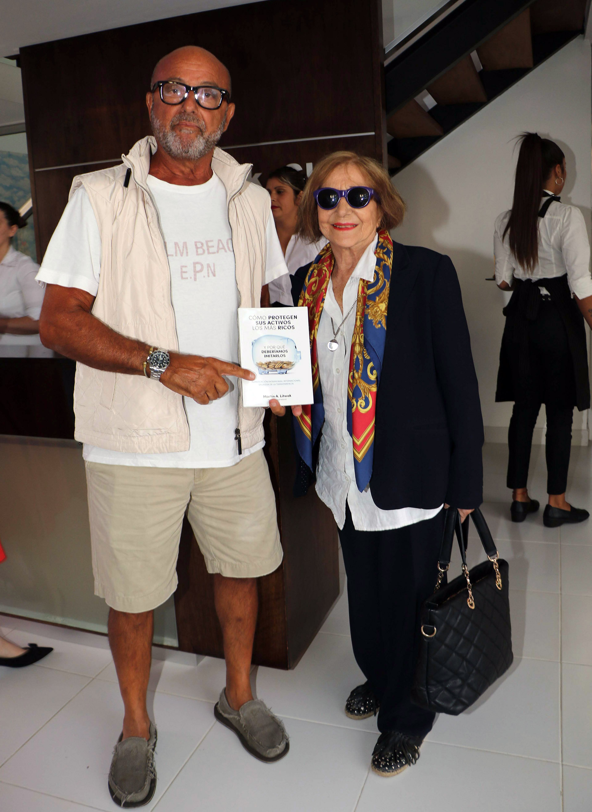 Daniel Tangona y su madre