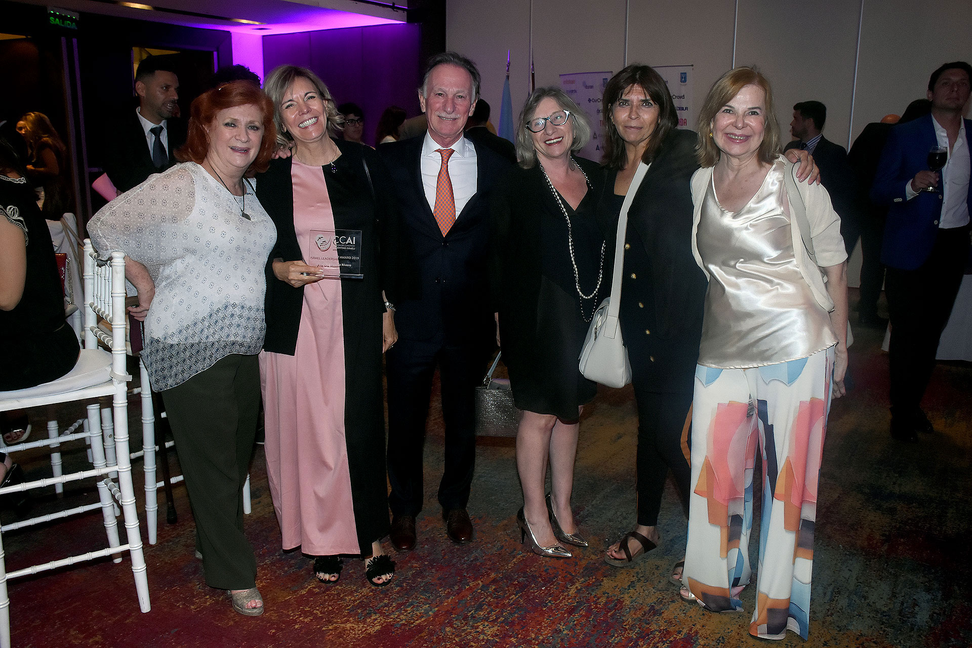 Teresa González Fernández, Gustavo Weiss y Silvia Mercado
