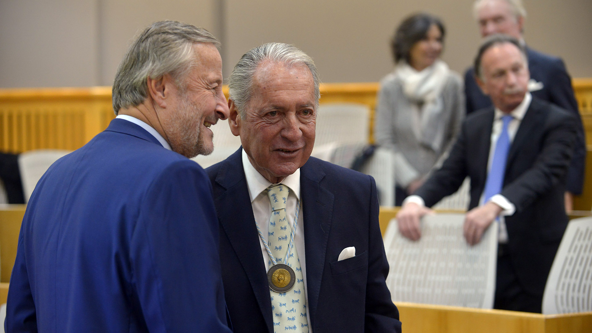 Cristiano Rattazzi y Daniel Funes de Rioja