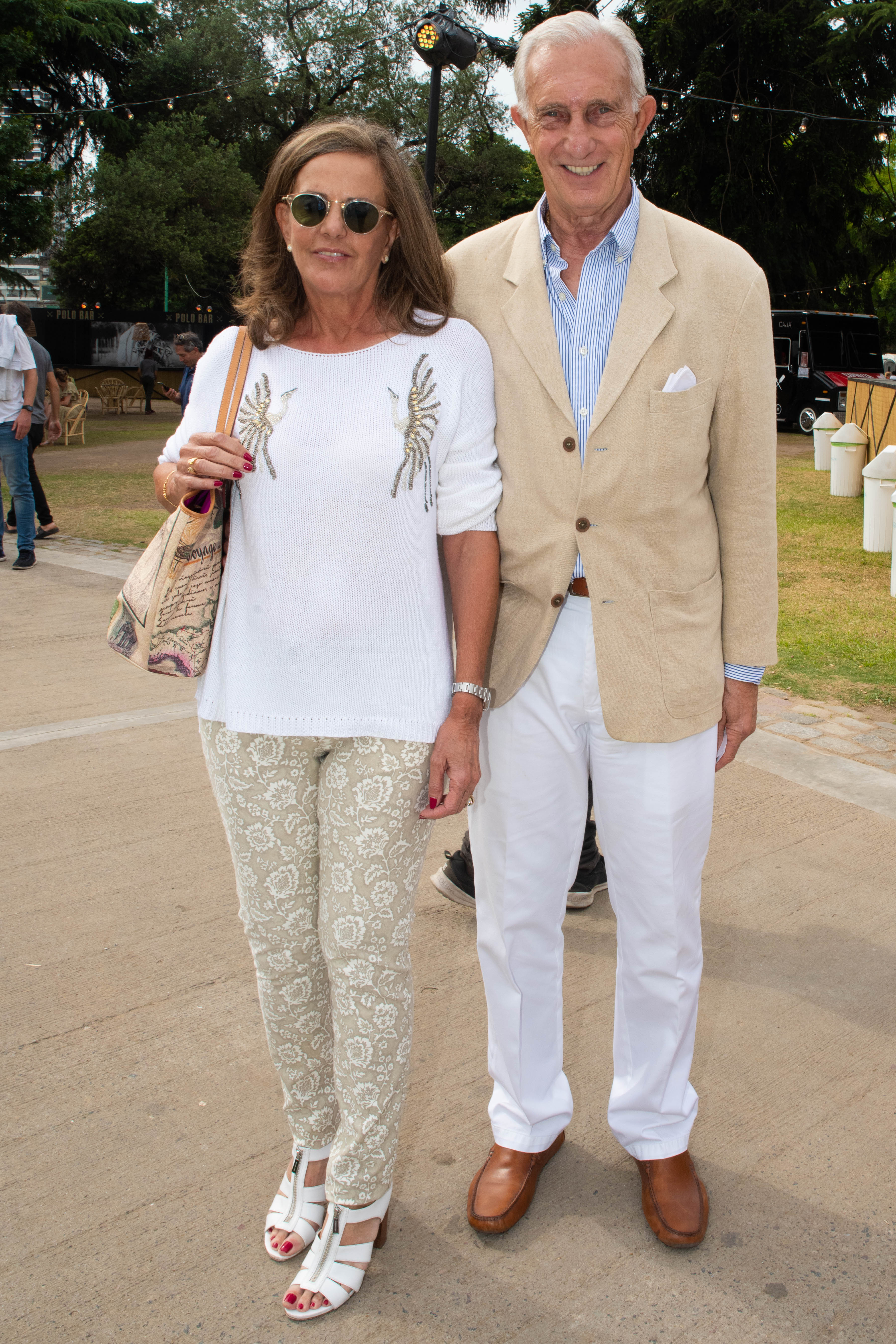 Jorge Neuss y su mujer Silvia Saravia de Neuss