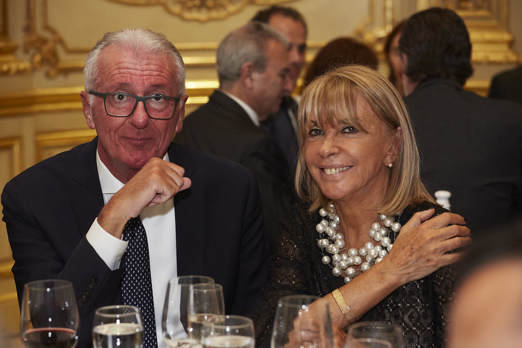 El Country Manager de BNP Paribas, Tullio Lanari, y la presidente de Grupo Suessa, Susana Serra