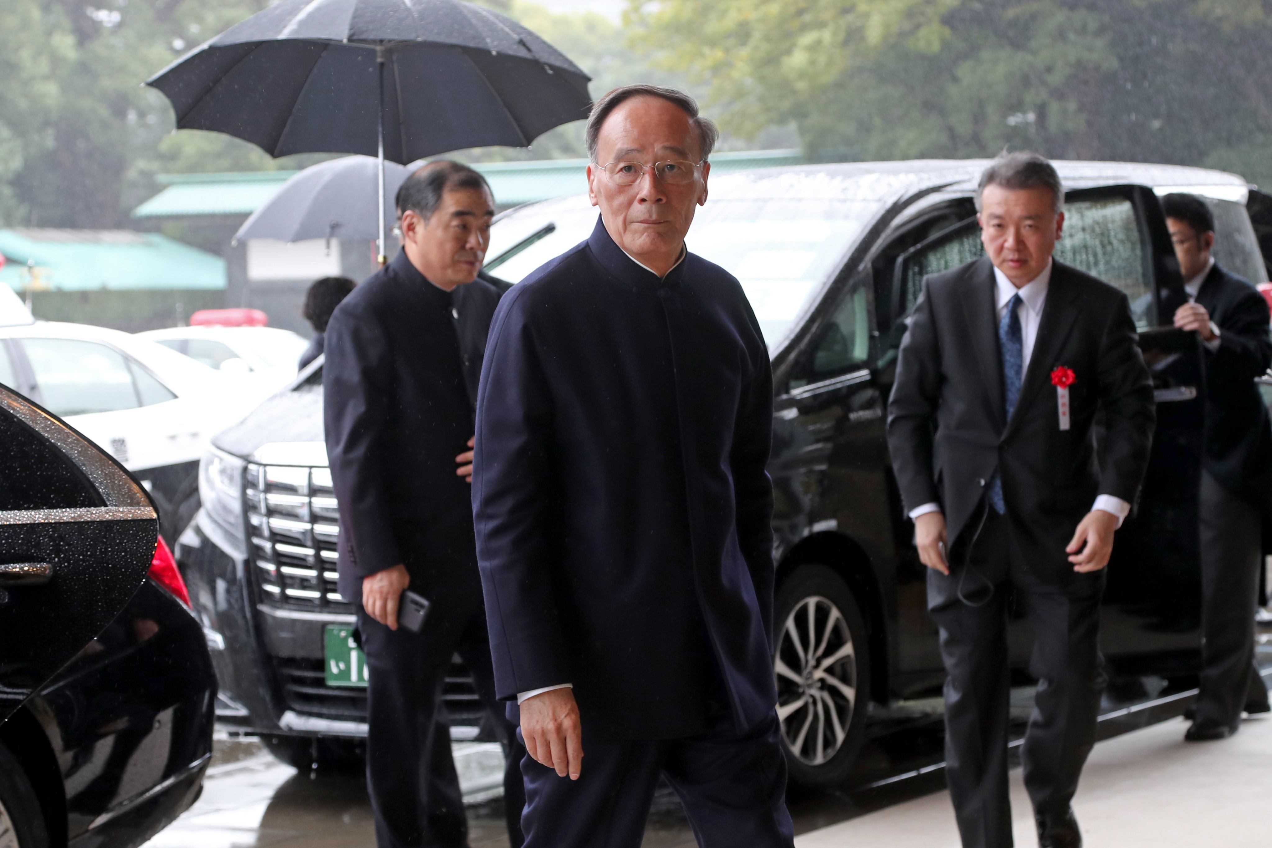 El vicepresidente de China, Wang Qishan (AFP)