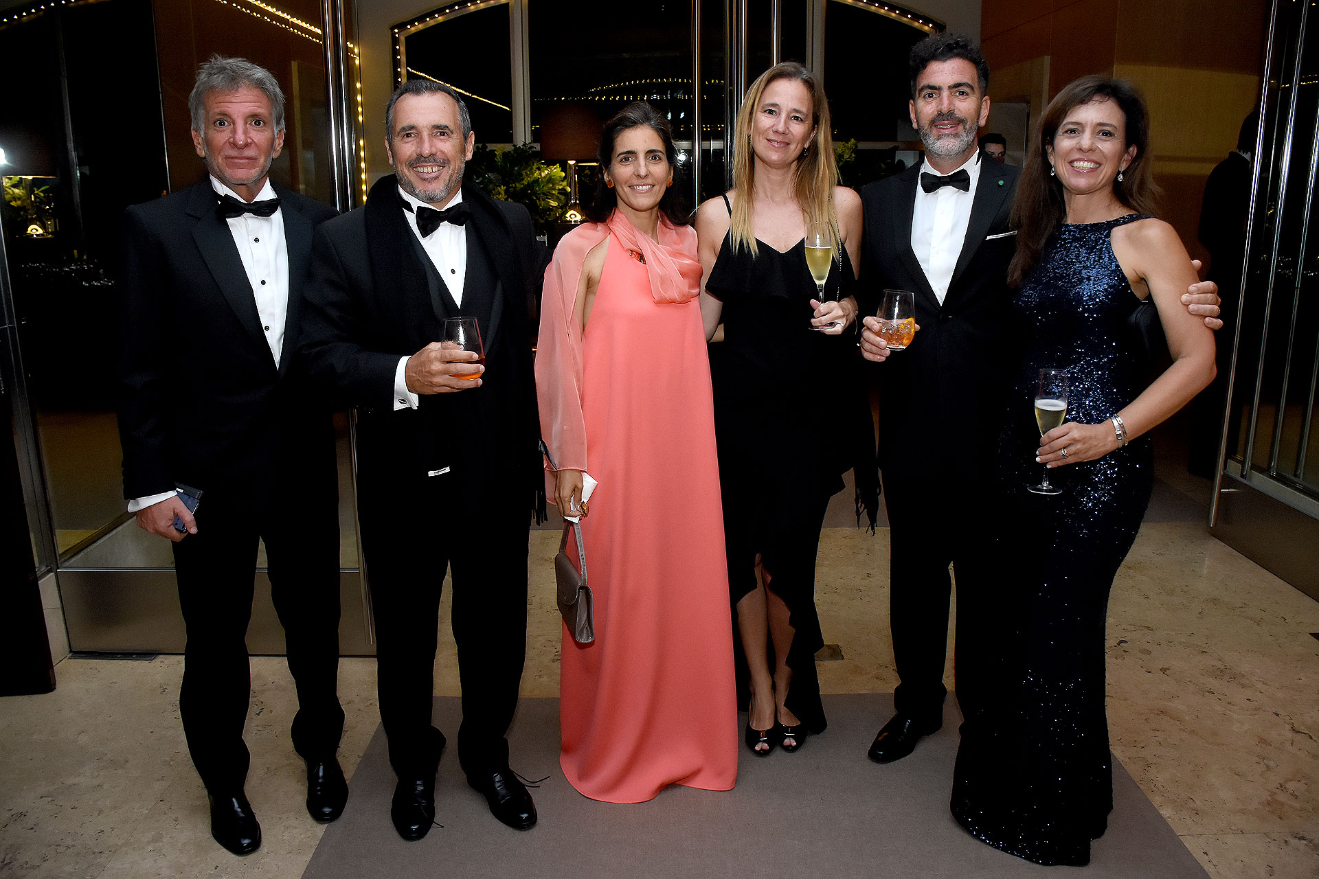 Marcio Barbosa, secretario General de la Cámara de Diputados; Ezequiel Barrenechea (AA2000), Jimena Barrenechea, Natalia Screnci, Sebastián Domínguez (director de Provincia Net) y Eva Suarez (directora comercial para retail de Google Argentina)
