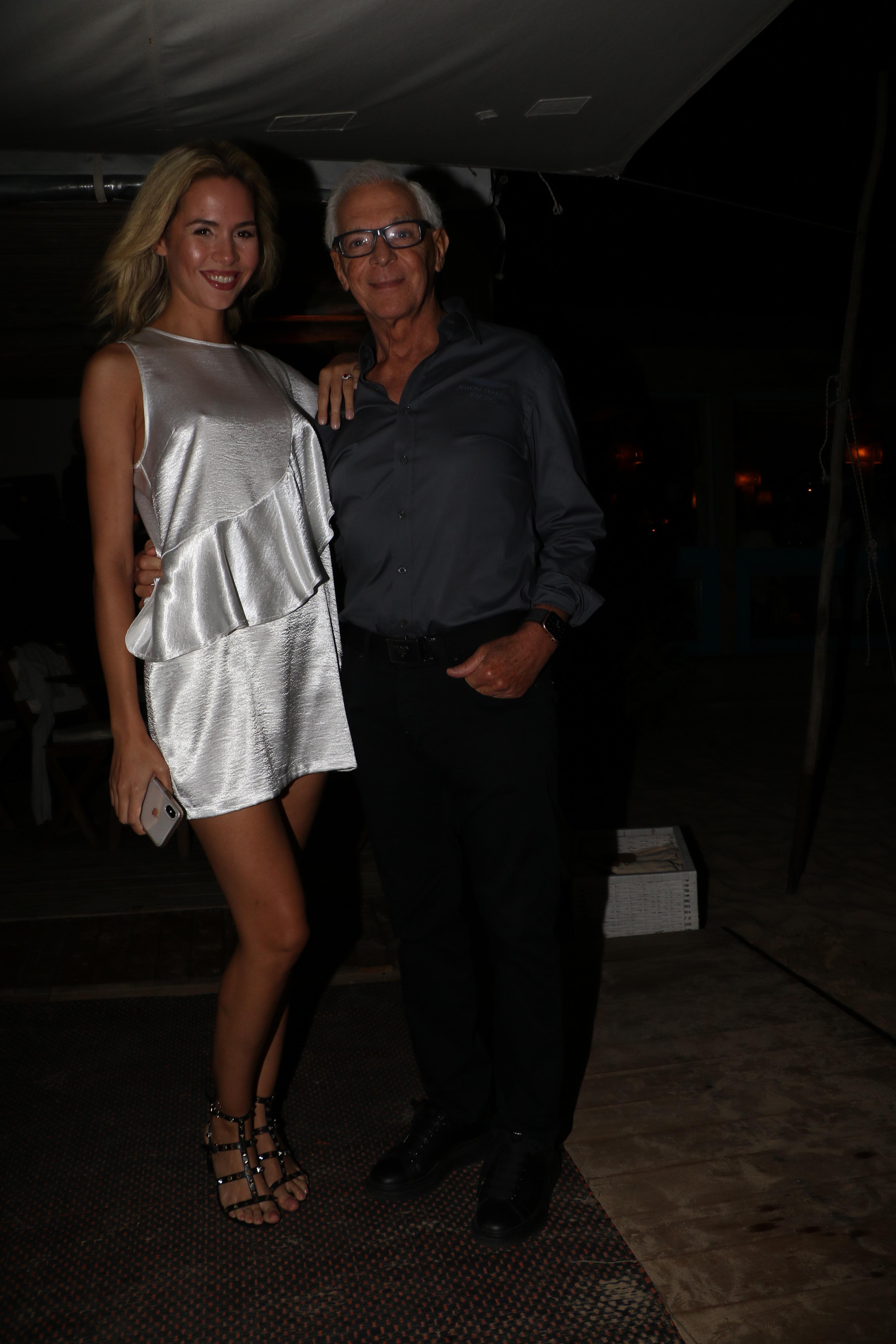 Elina Fernández Fantacci y Eduardo Costantini