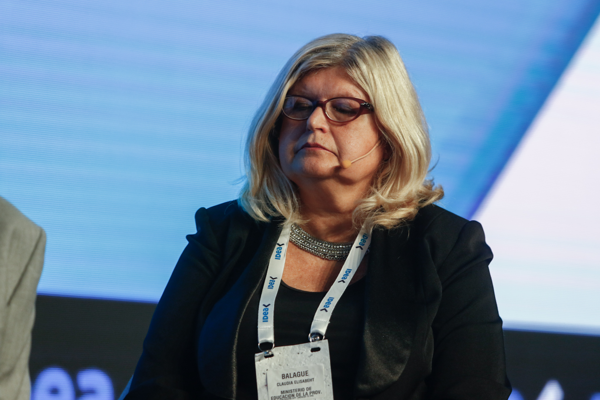 Claudia Elisabeht Balagué, ministra de Educación de la provincia de Santa Fe